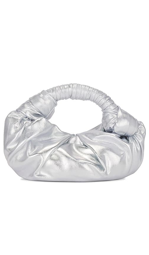 Lopsy Bag In Silver - Image 1