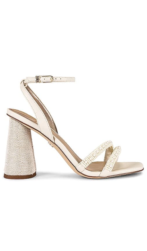 Kia Beads Sandal In Modern Ivory - Image 1