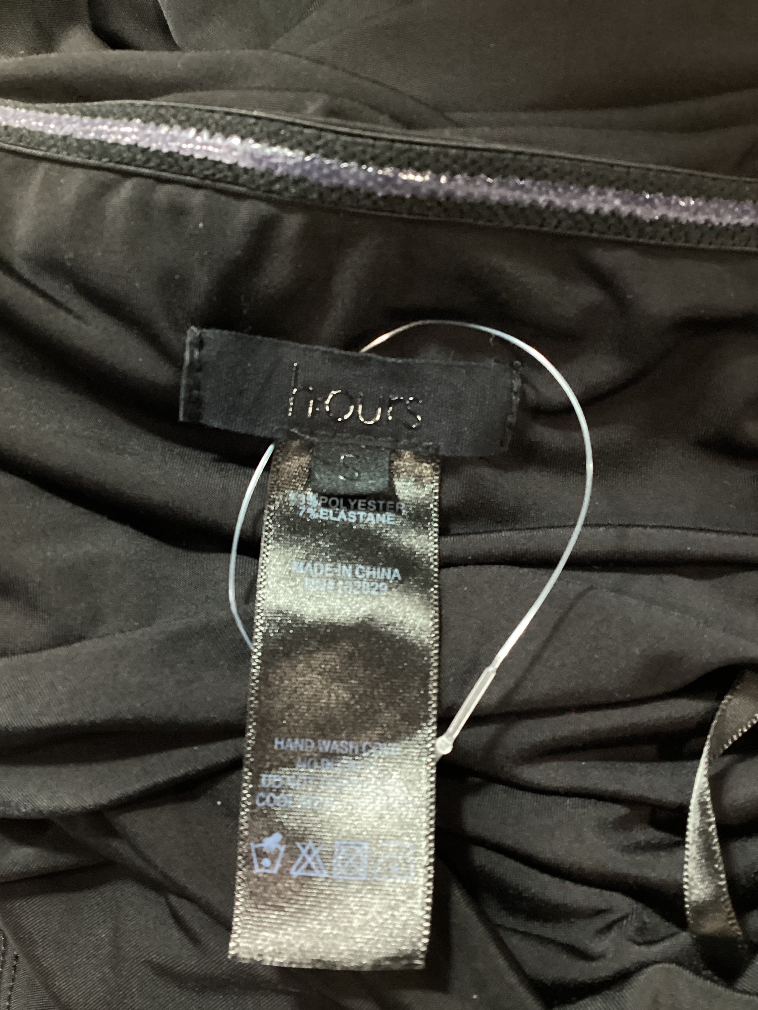 Alaric Mini Dress In Black - Image 2