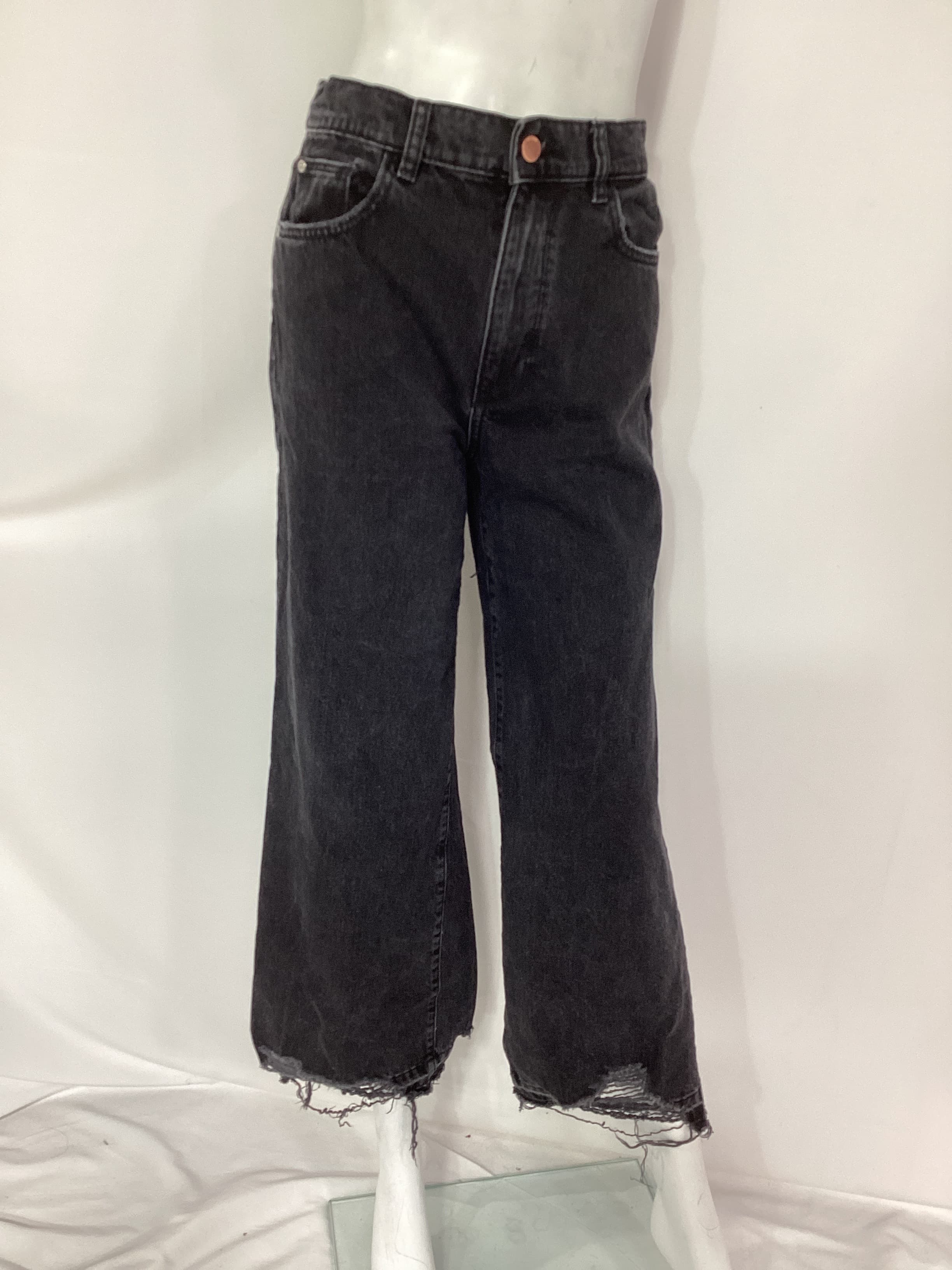 Hepburn Wide Leg High Rise Jeans - Image 3