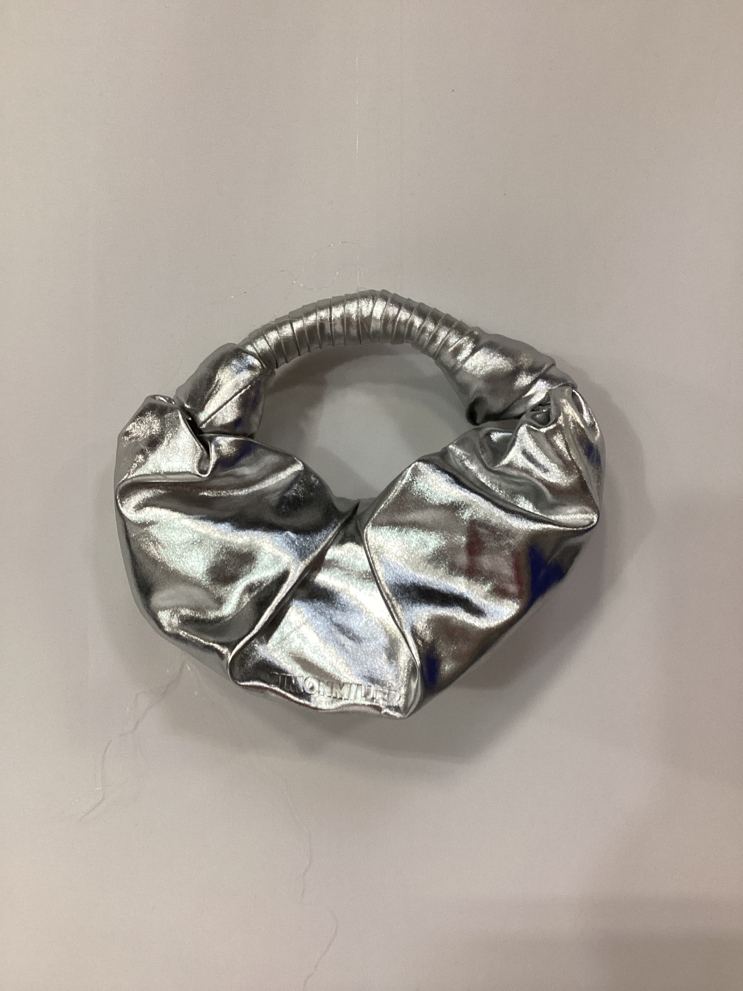 Lopsy Bag In Silver - Image 2