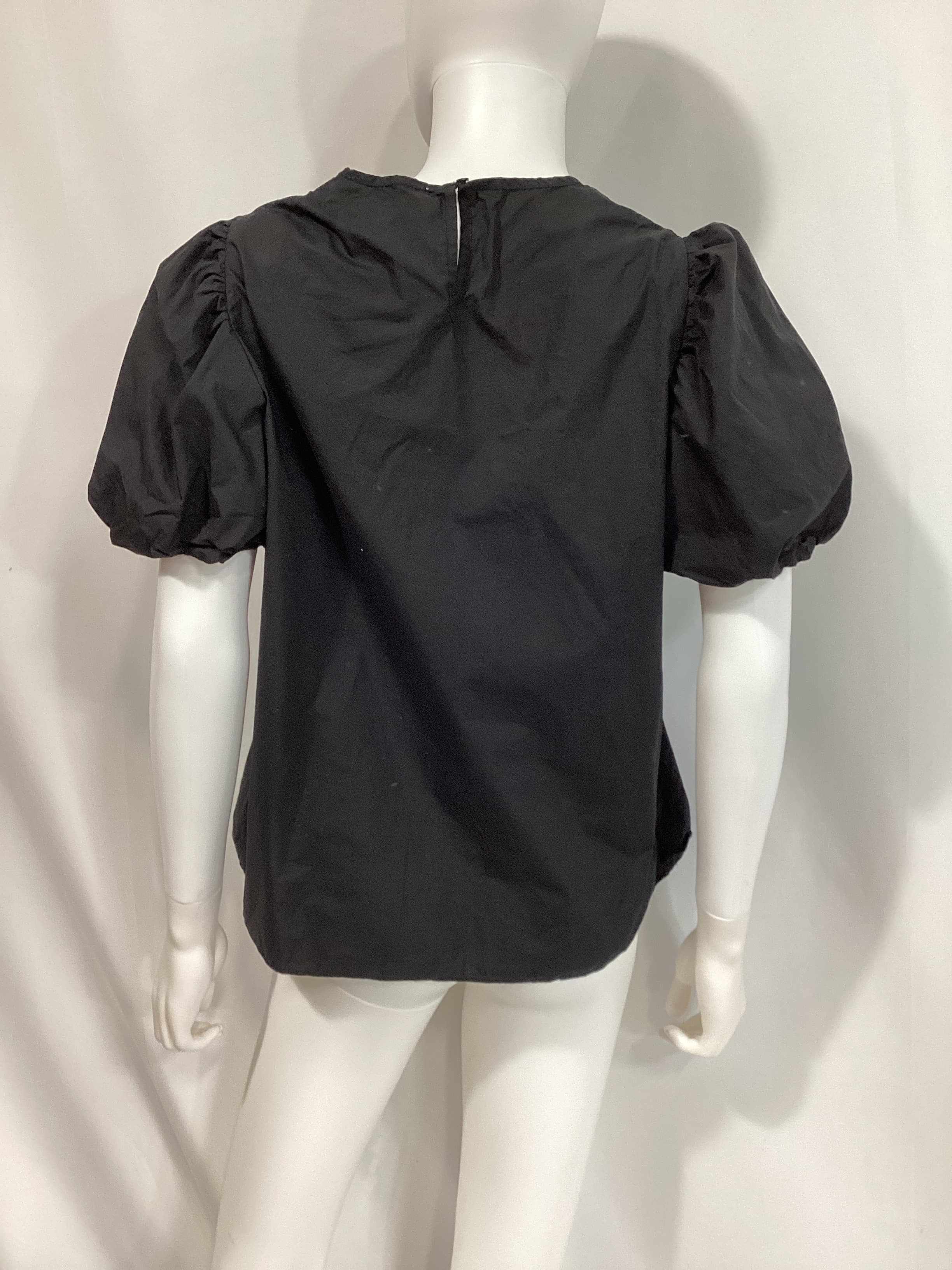 Black Keyhole Birdie Blouse - Image 3