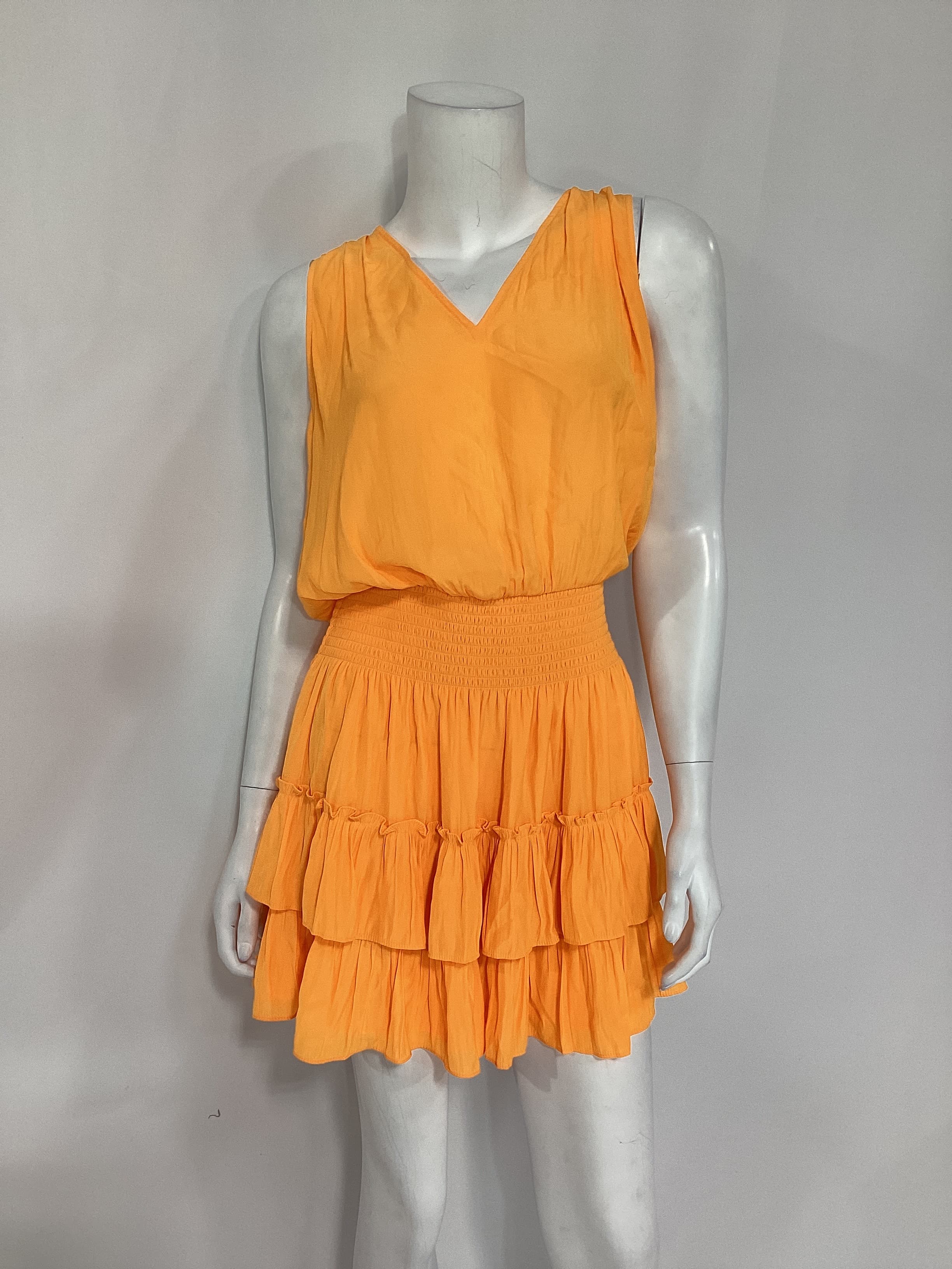 Bambi Smocked Tiered Mini Dress - Image 4