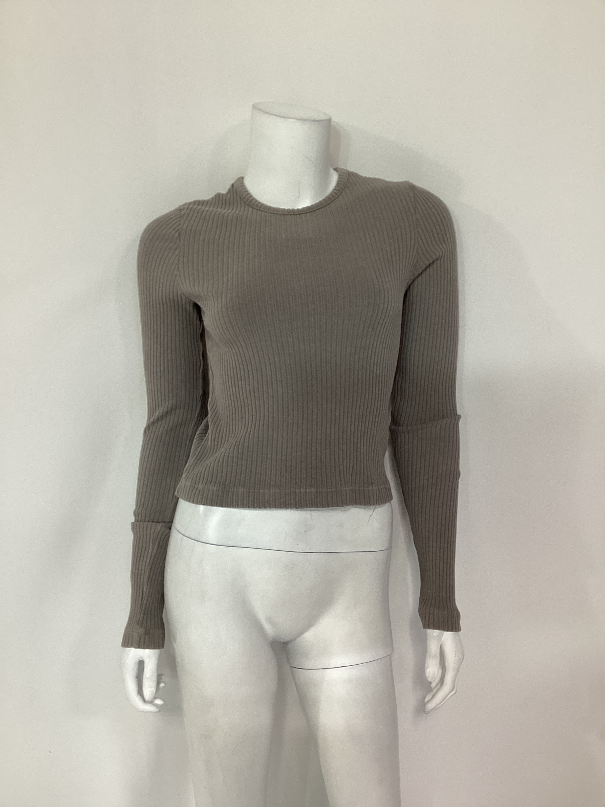 Alma Shrunken Crew Neck In Lwo - Image 3