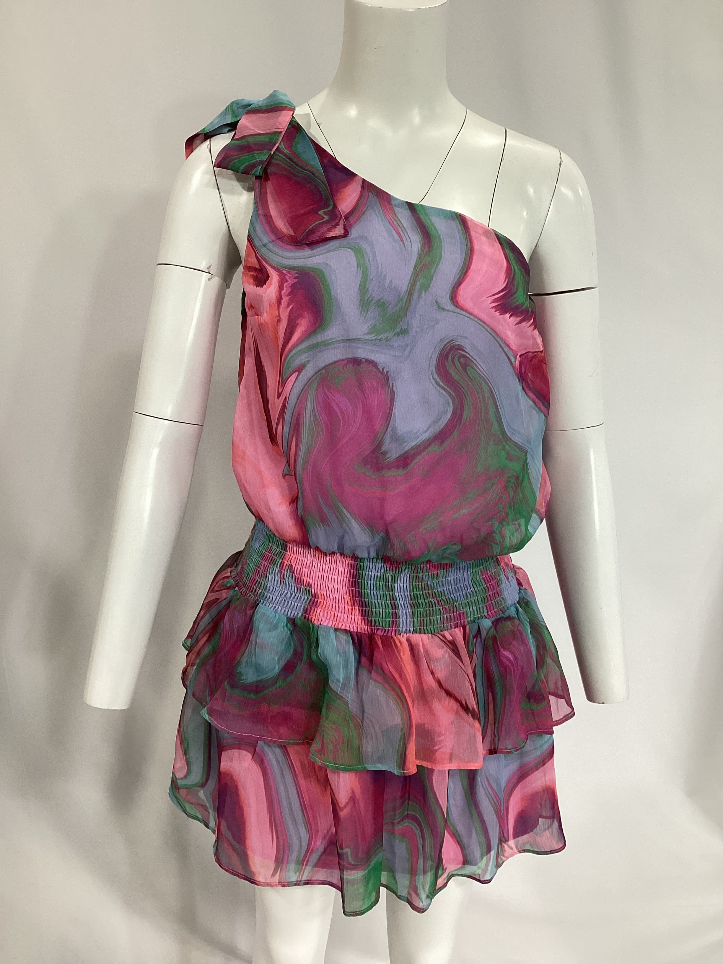 Mckinley Dress In Mystic - Image 4