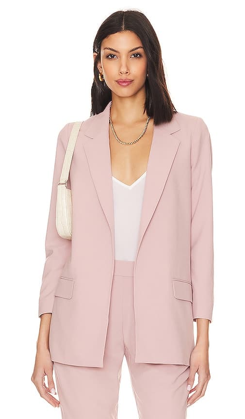 Aleida Tri Blazer In Pale Orchid Pink - Image 1