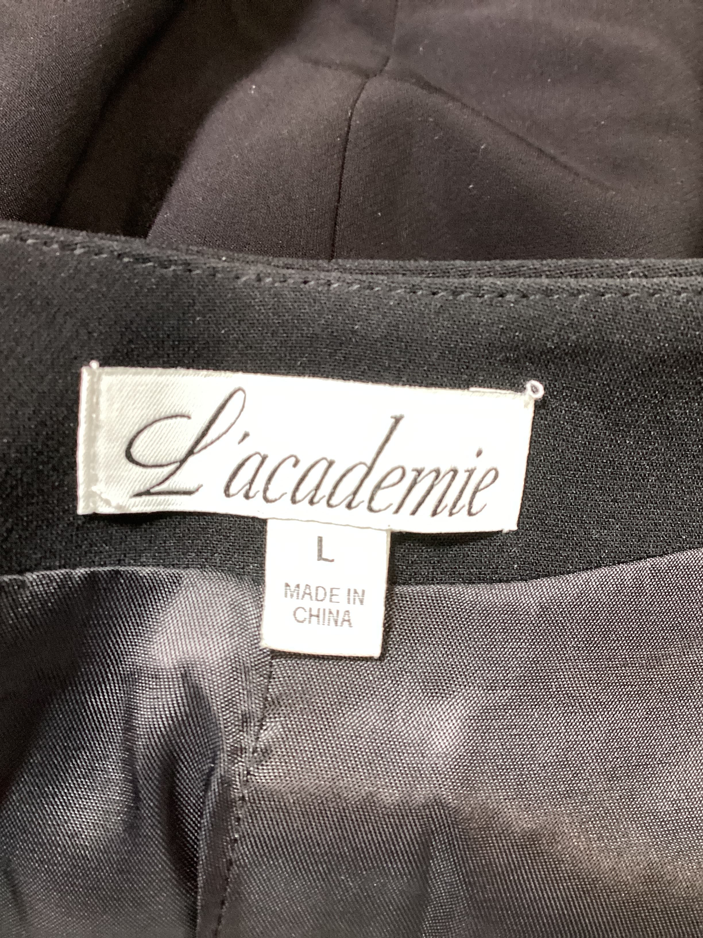 L'academie By Marianna Gulian Vest Dress In Black - Image 2