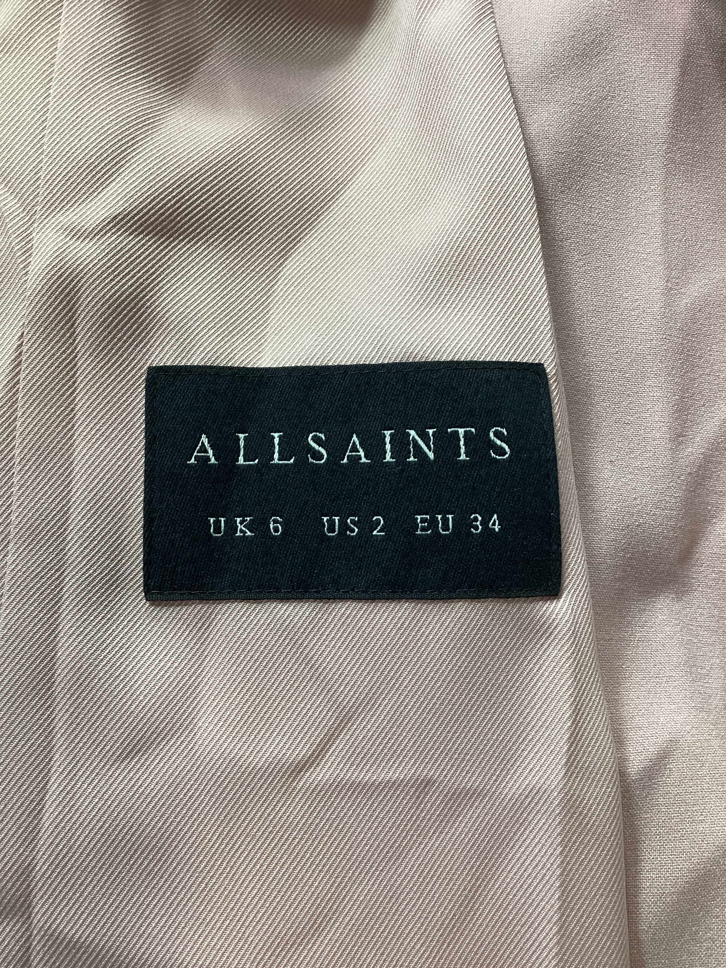 Aleida Tri Blazer In Pale Orchid Pink - Image 4