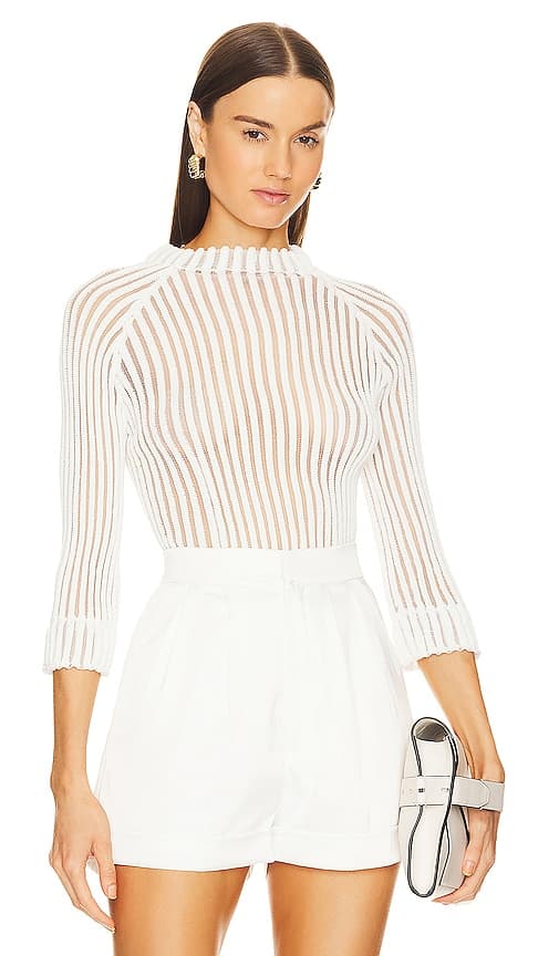 Tassa Top In White - Image 1