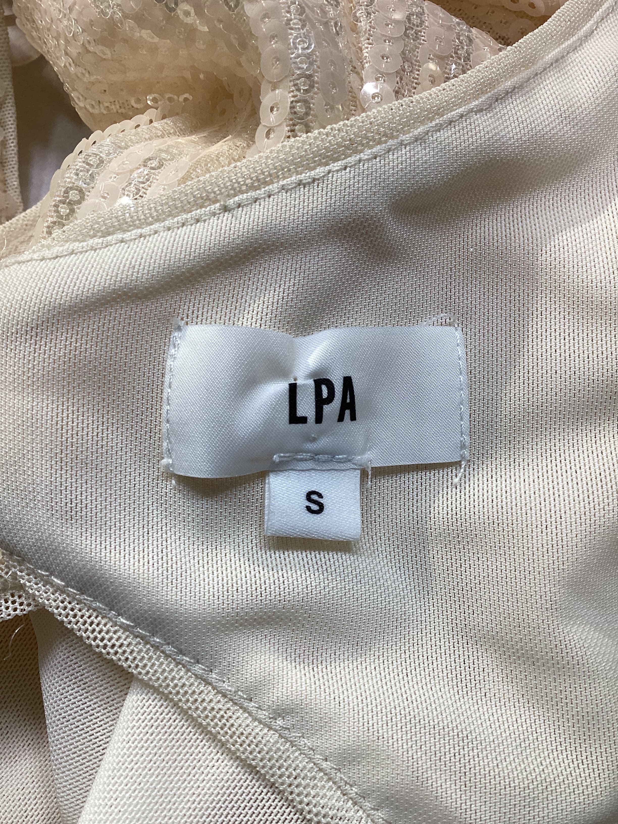 Paradisa Mini Dress In Pearl White - Image 4