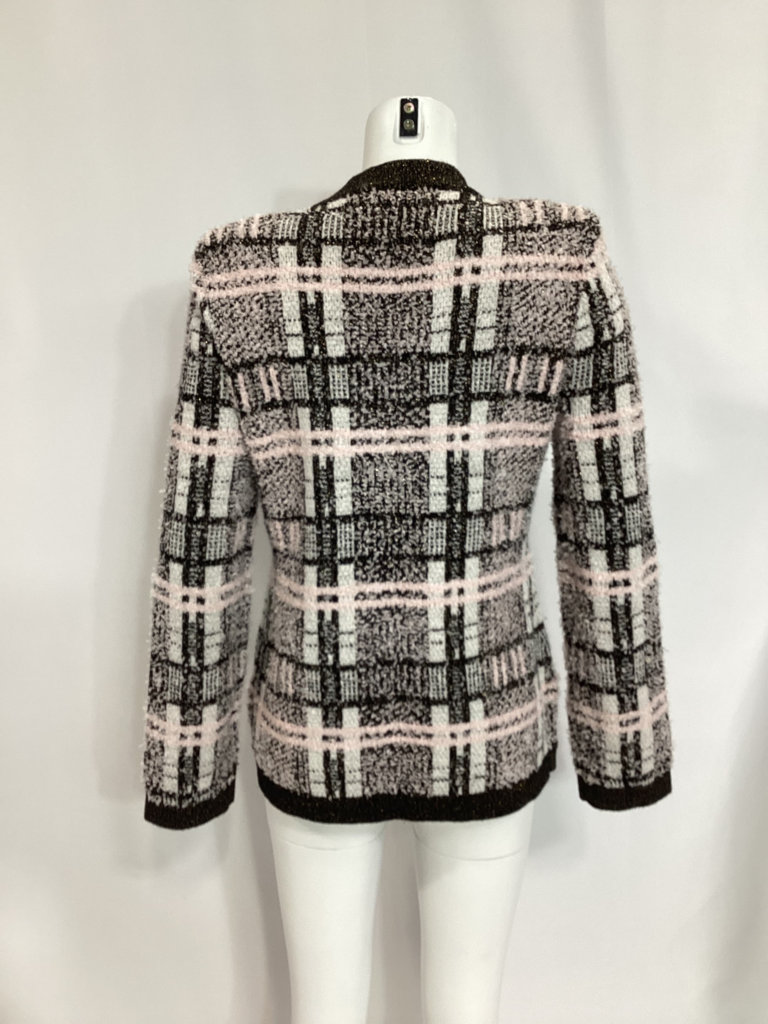 Larsa Cardigan In Black Multi - Image 4