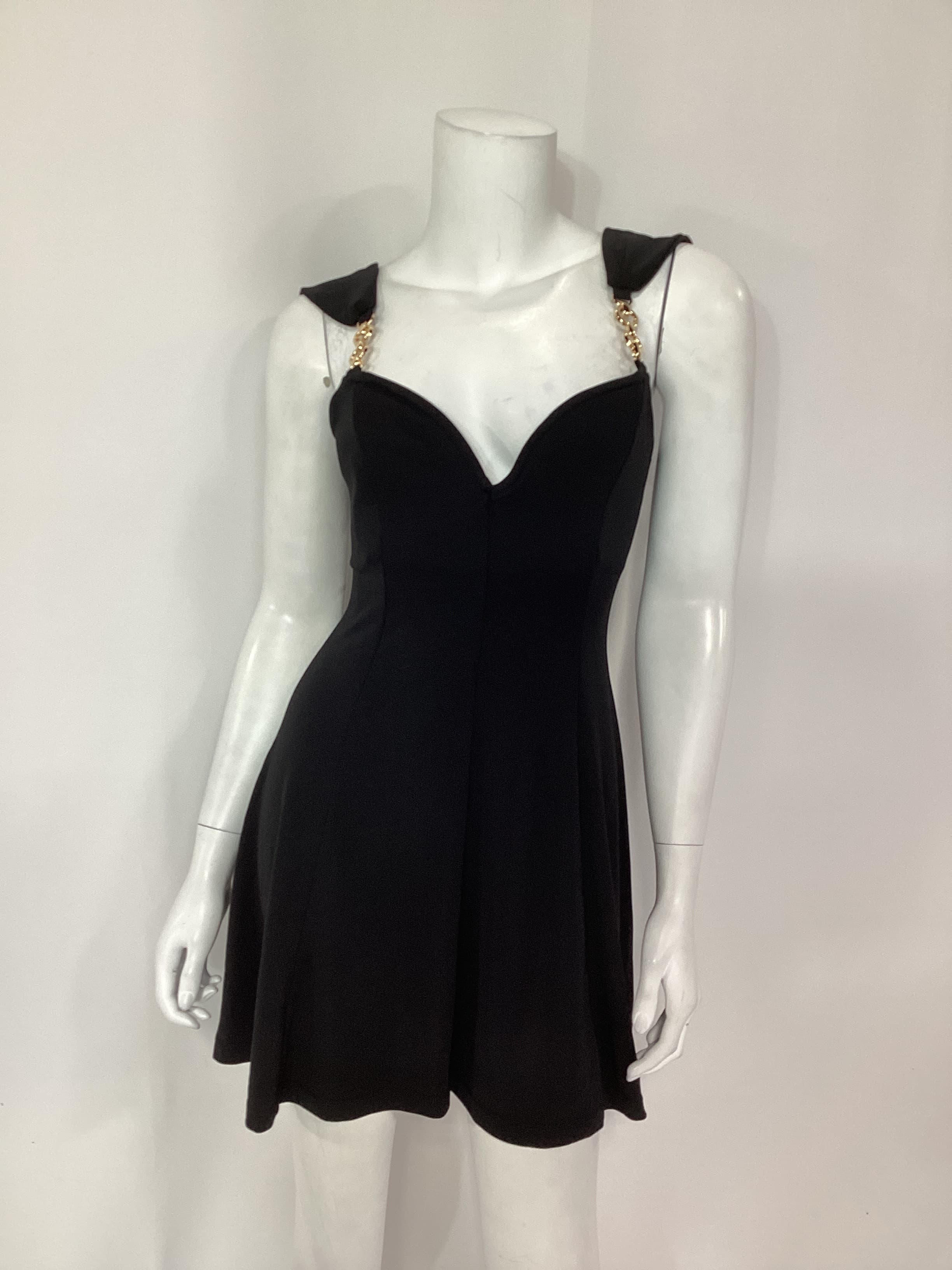 Josette Mini Dress In Black - Image 4