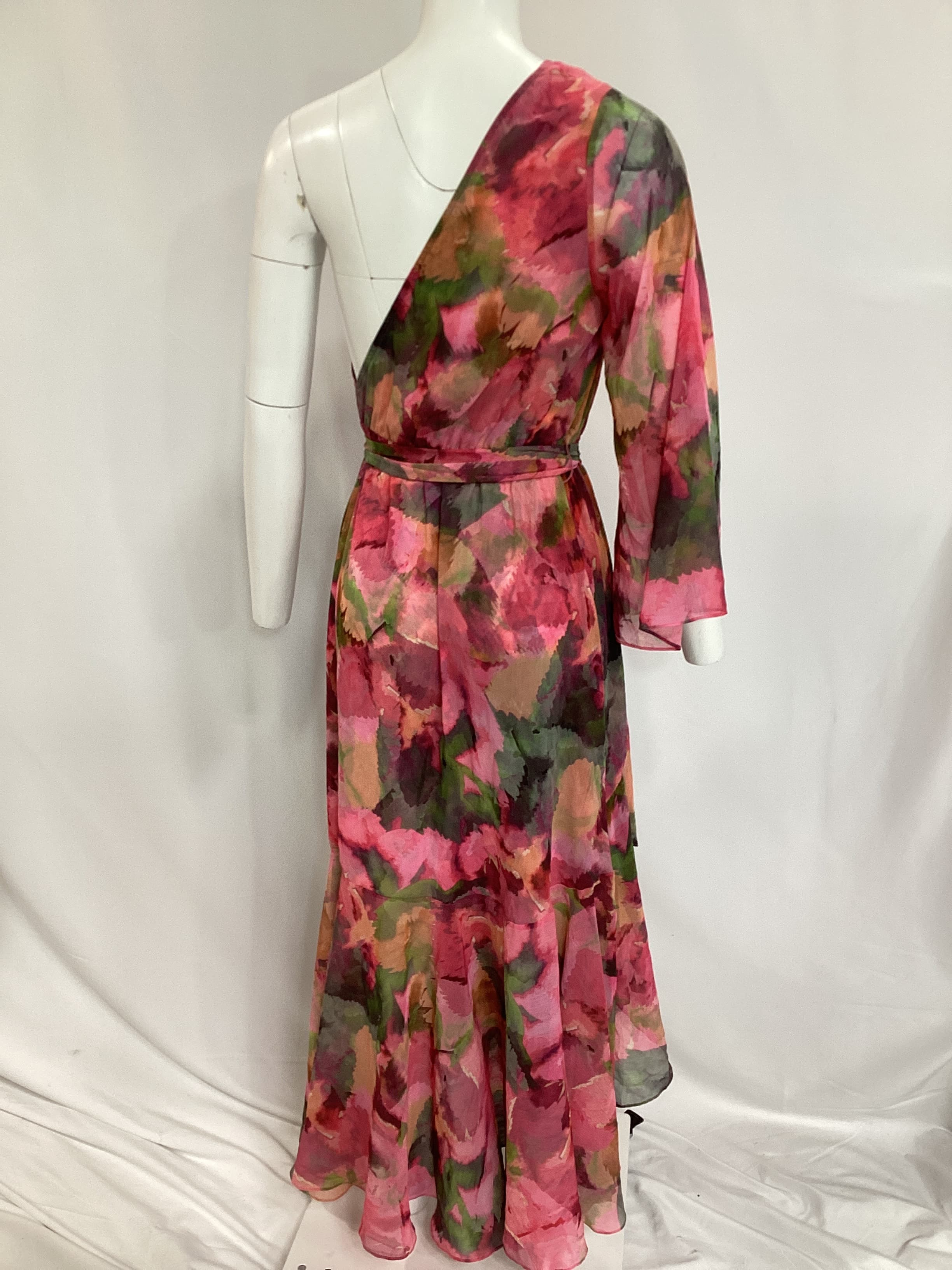 Sabrina Dress In Watermelon Tourmaline - Image 2