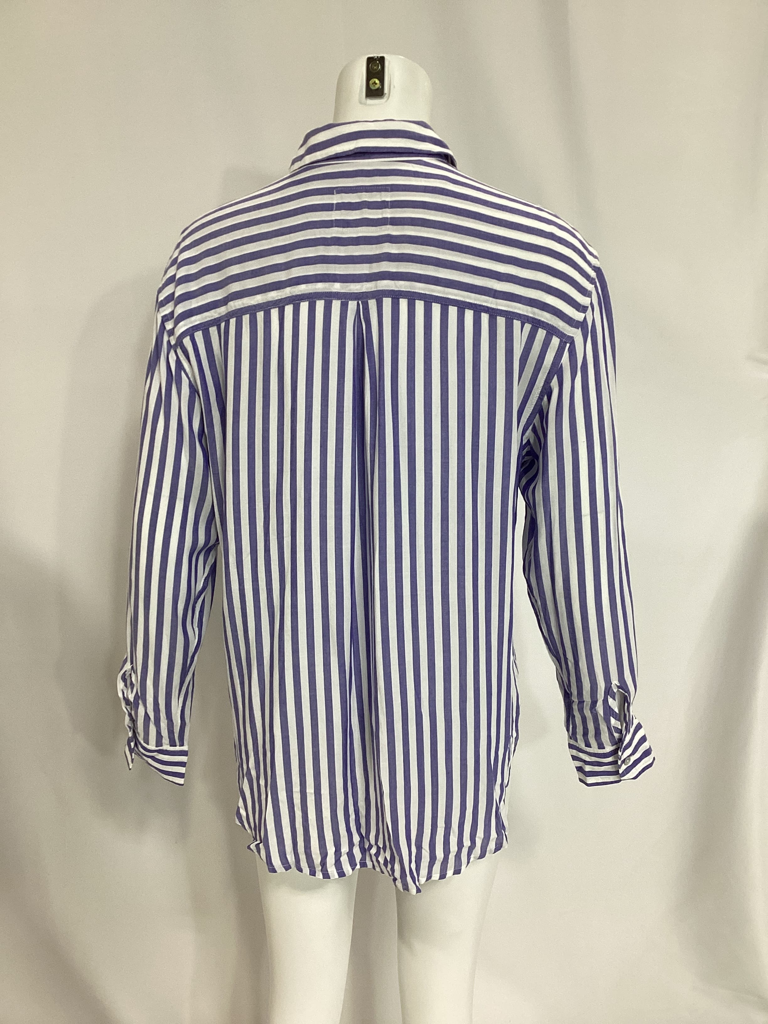 Bella Top In Blue White Stripe - Image 4