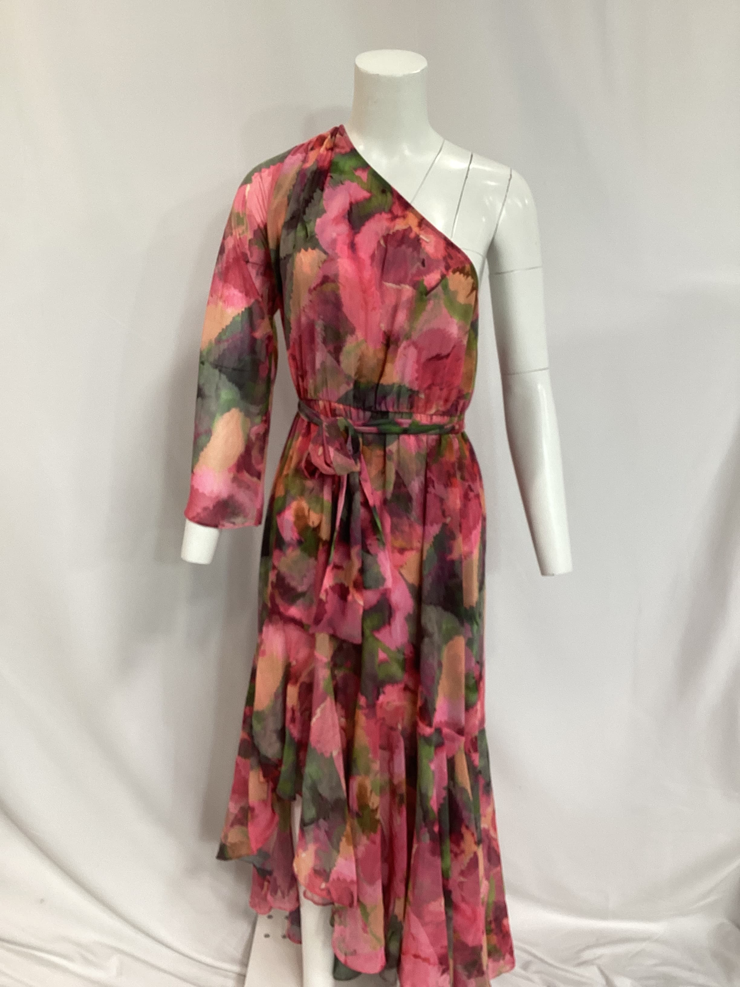 Sabrina Dress In Watermelon Tourmaline - Image 3