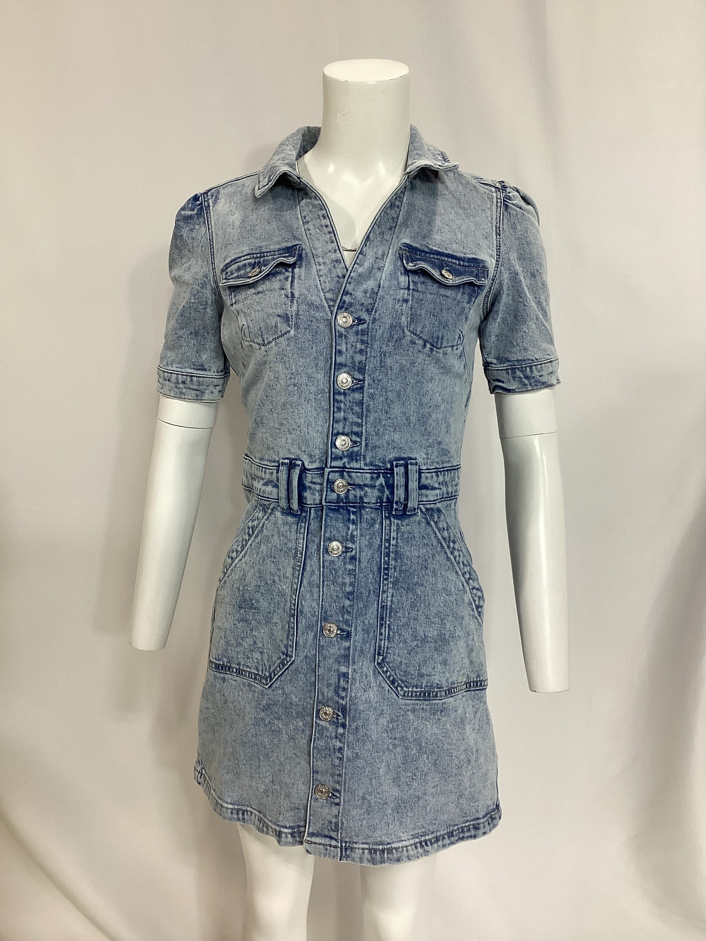 Mayslie Denim Dress In Alivia - Image 3