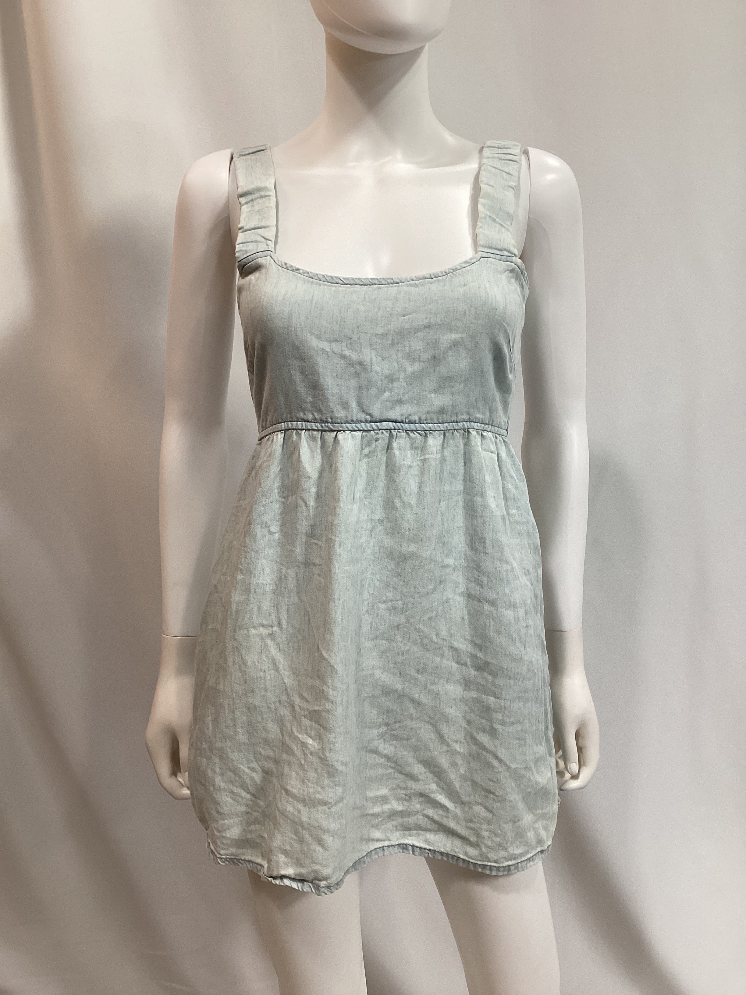 Tana Babydoll Dress In Shore - Image 3