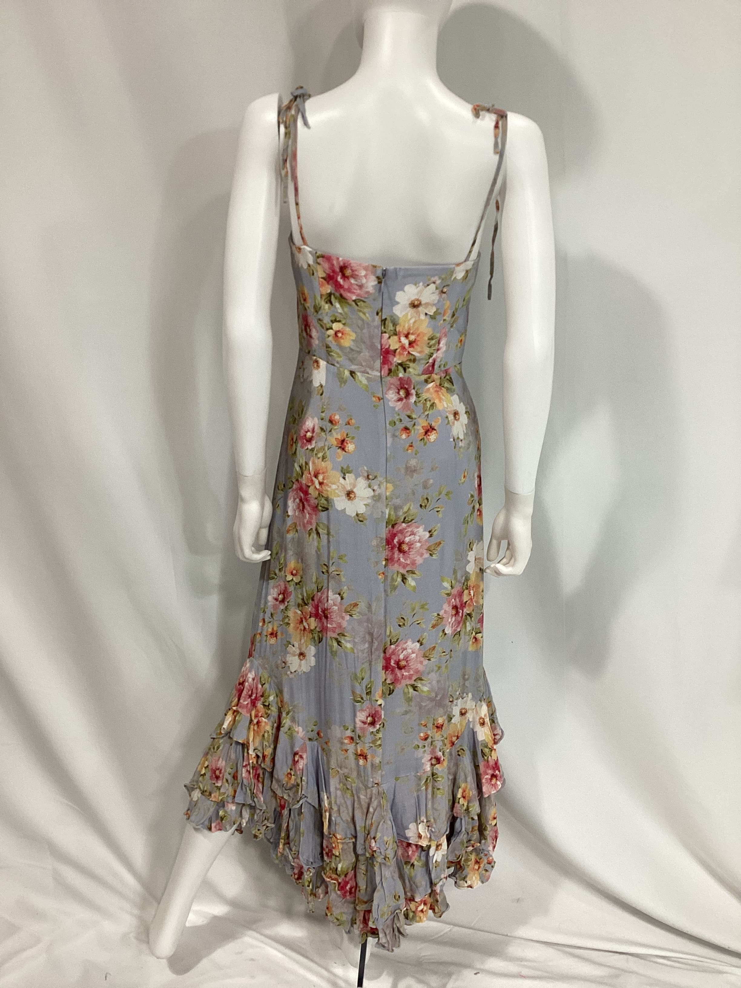 Baxter Maxi Dress In New Day Blue - Image 2