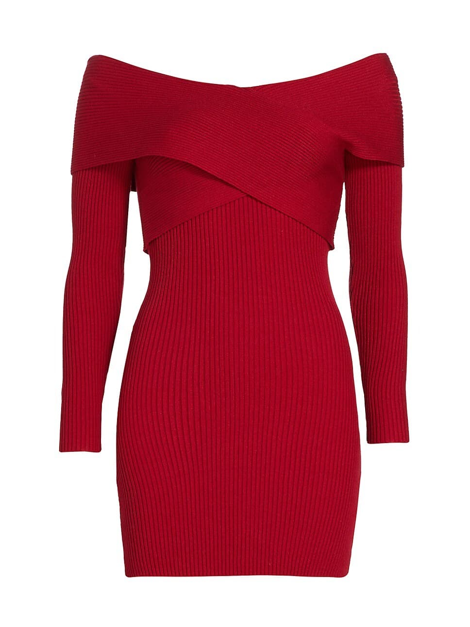 Karrie Off-The-Shoulder Minidress - Image 1
