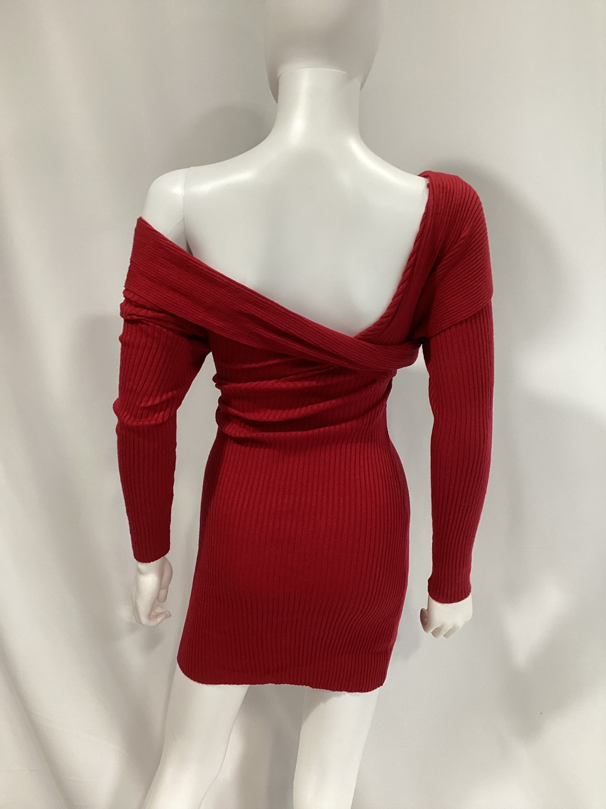 Karrie Off-The-Shoulder Minidress - Image 4