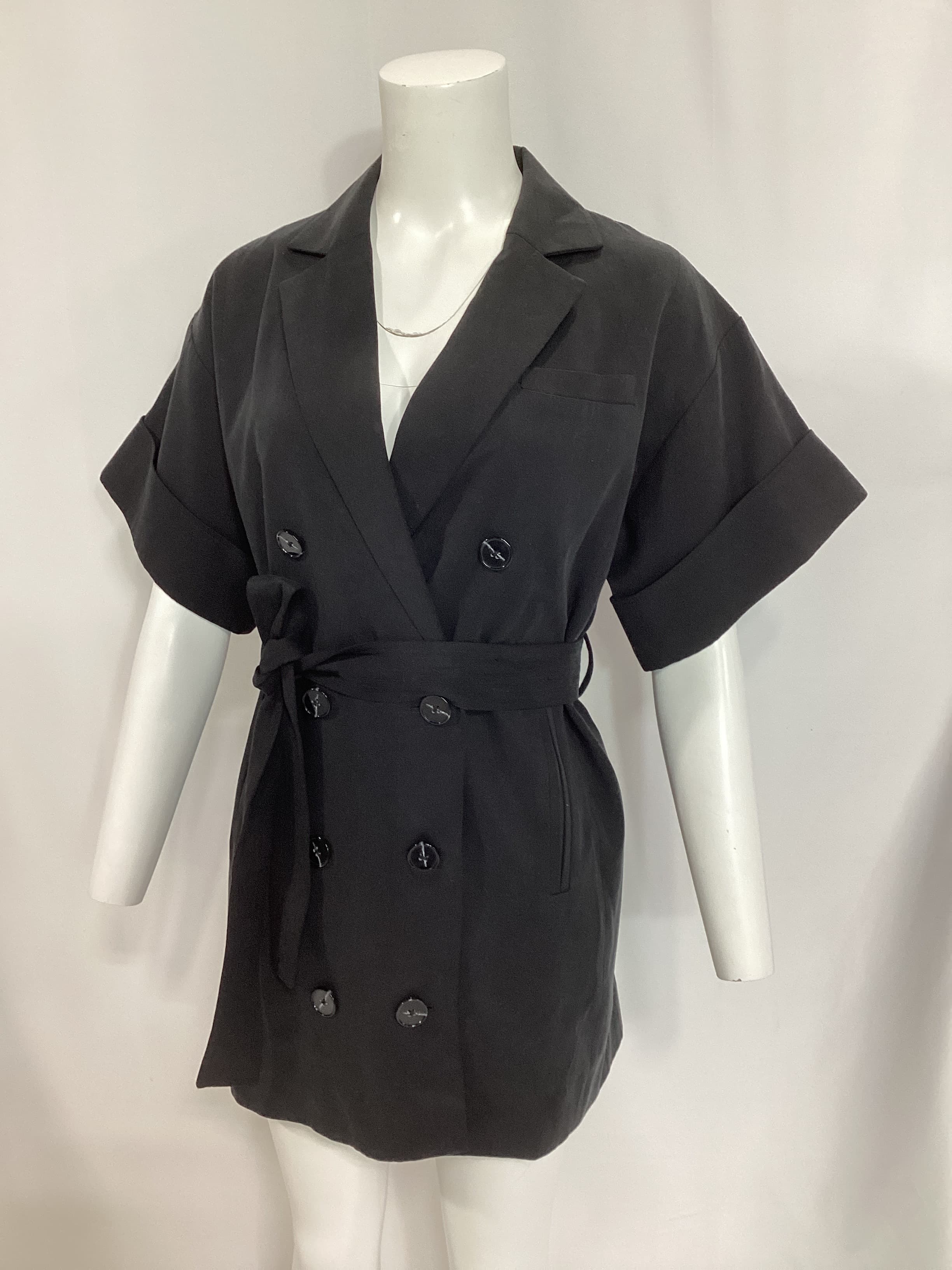 Sara Short Sleeve Blazer Dress - Image 2