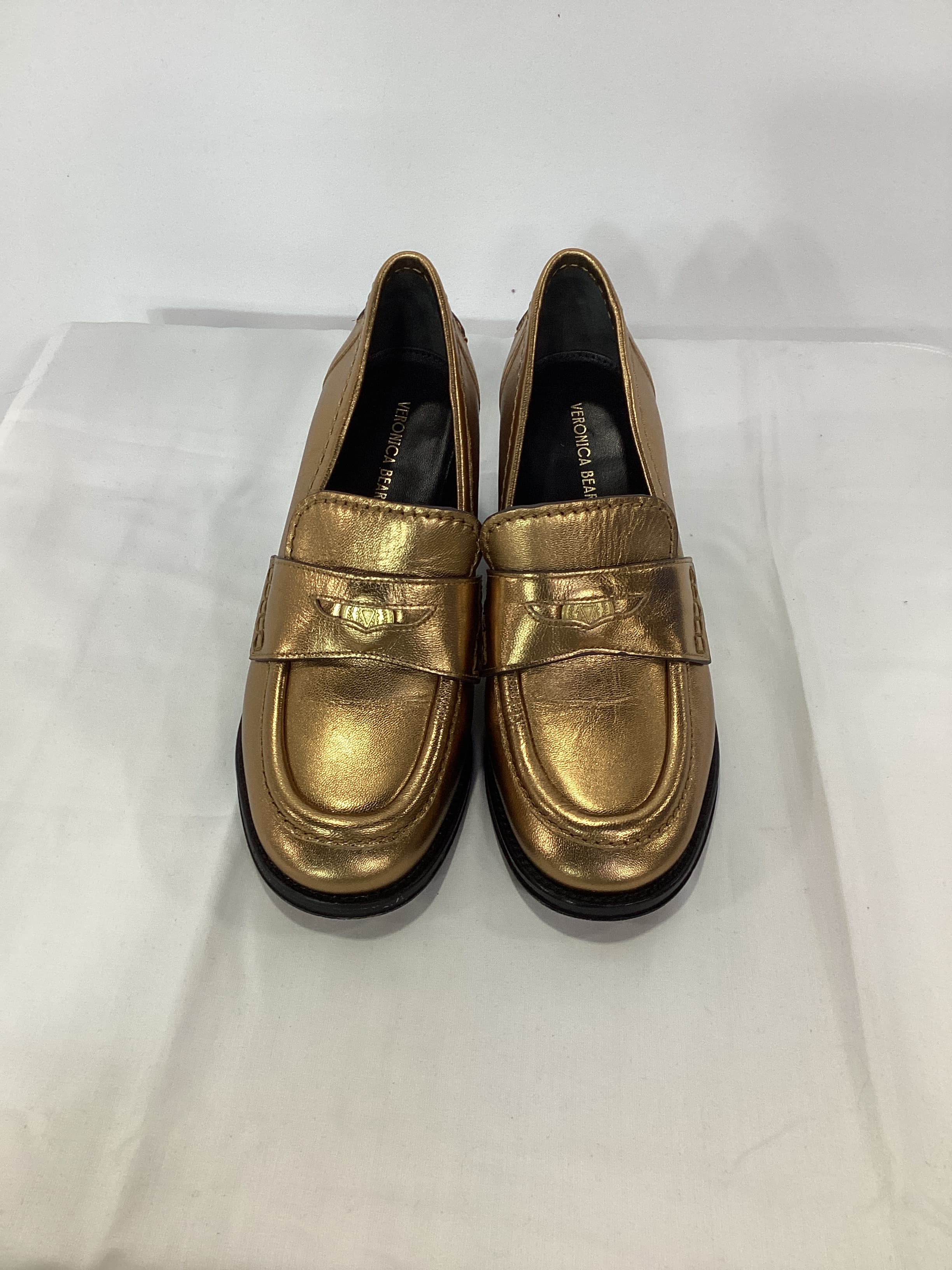 Penny Leather Loafer Heel - Image 4