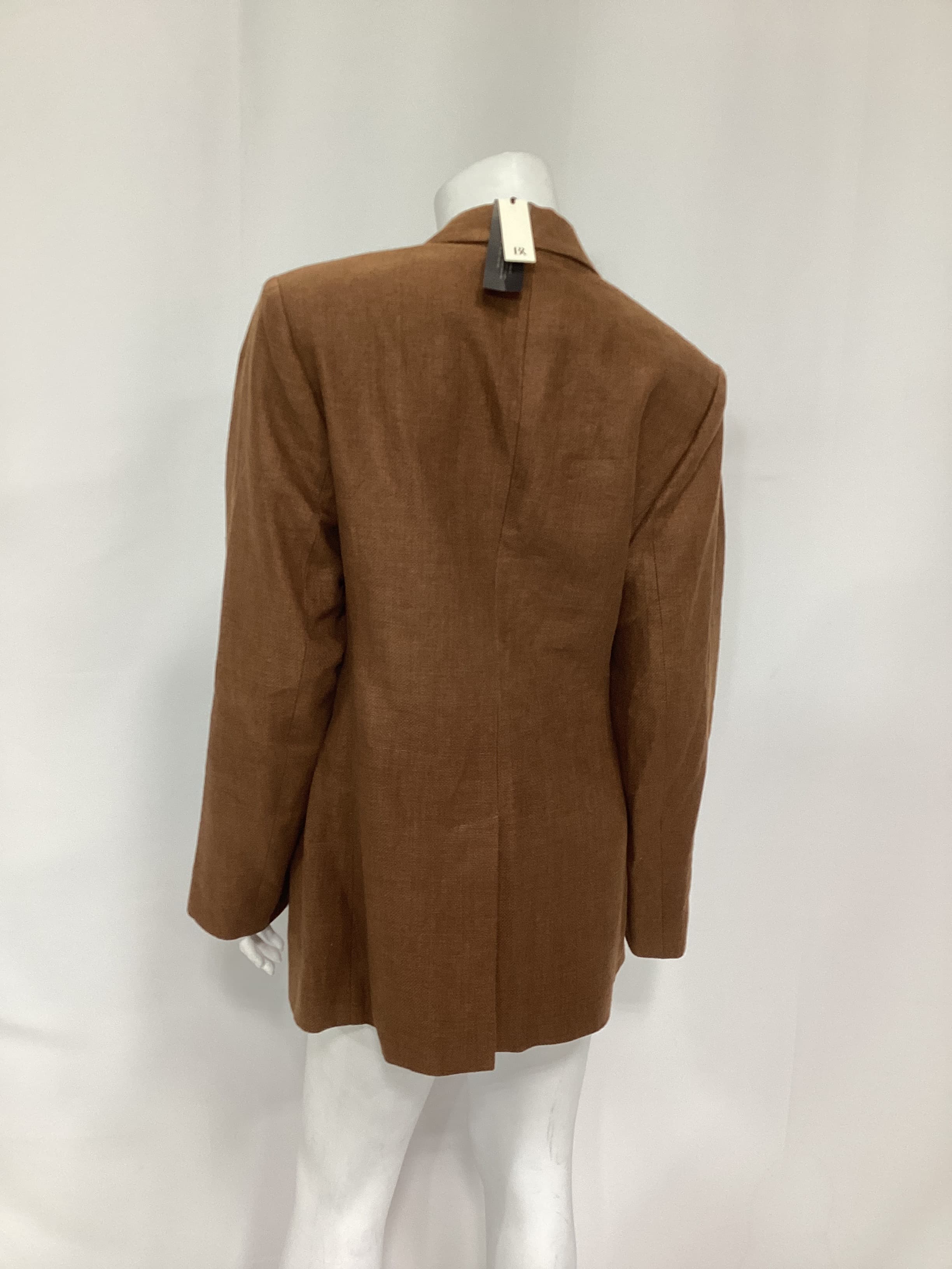 Isola Hourglass Linen Blazer - Image 2