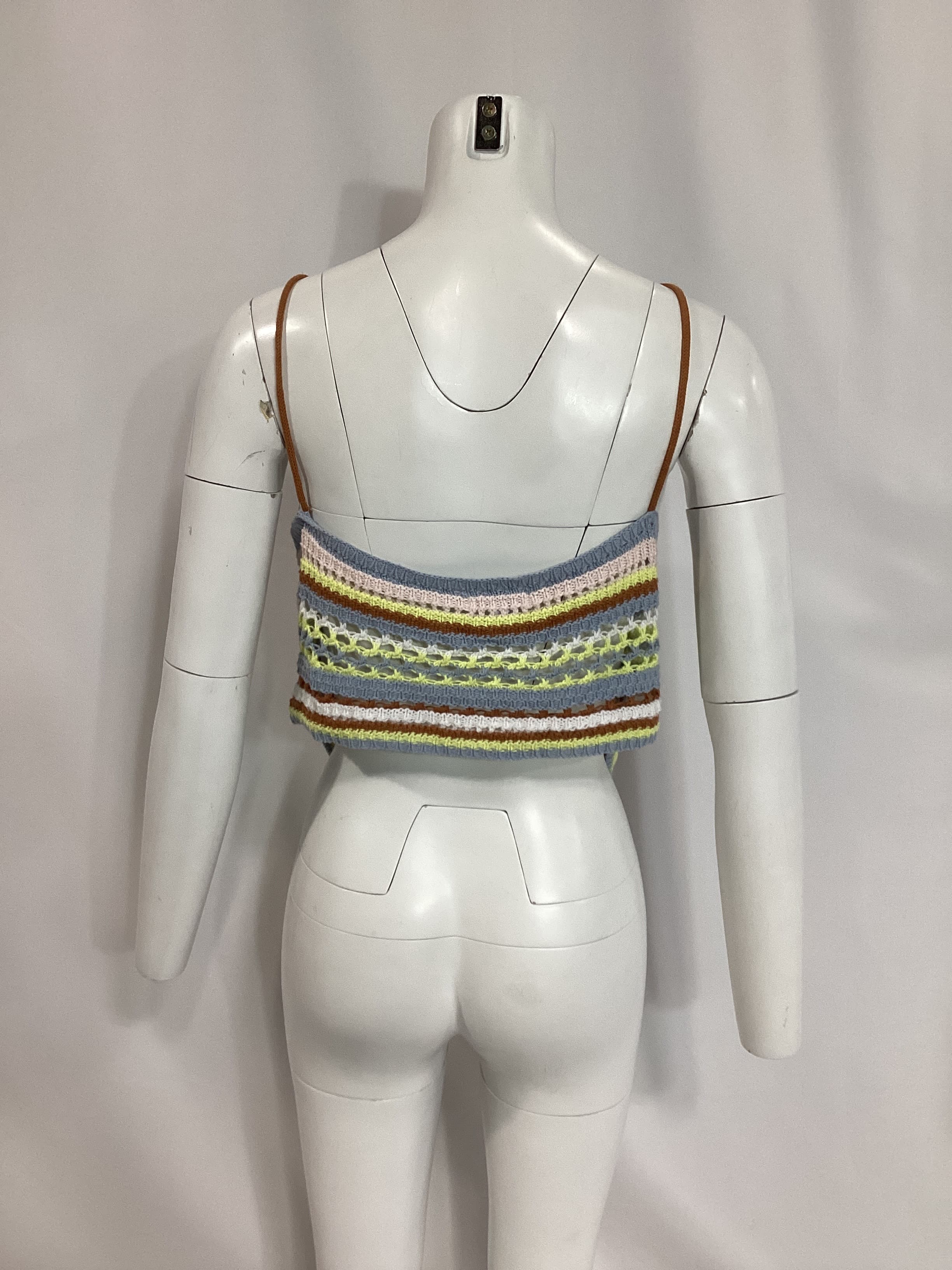 Fauxchet Colorful Cami In Light Pink Multi - Image 2
