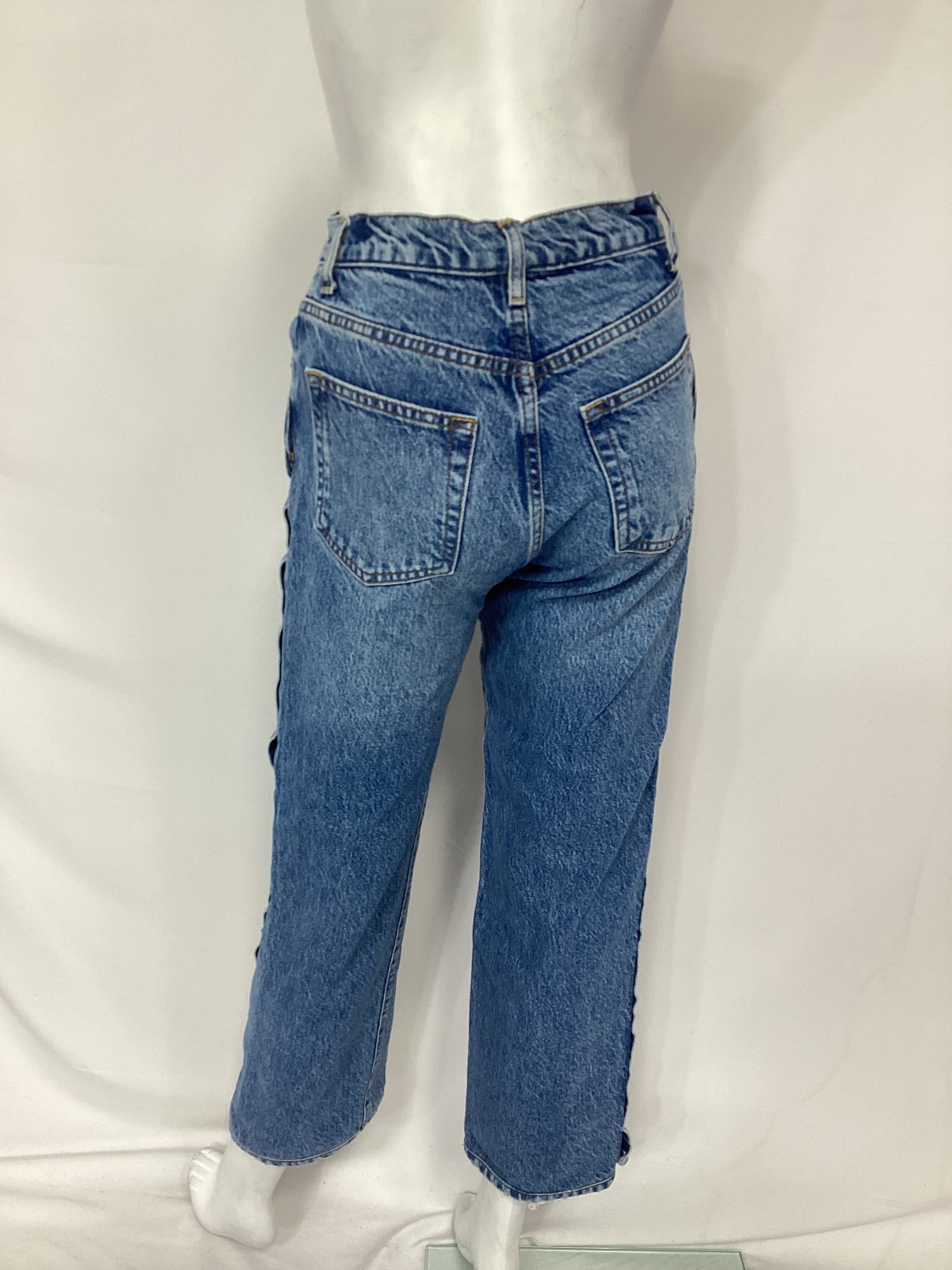 Val 90s Mid Rise Straight Jeans - Image 3