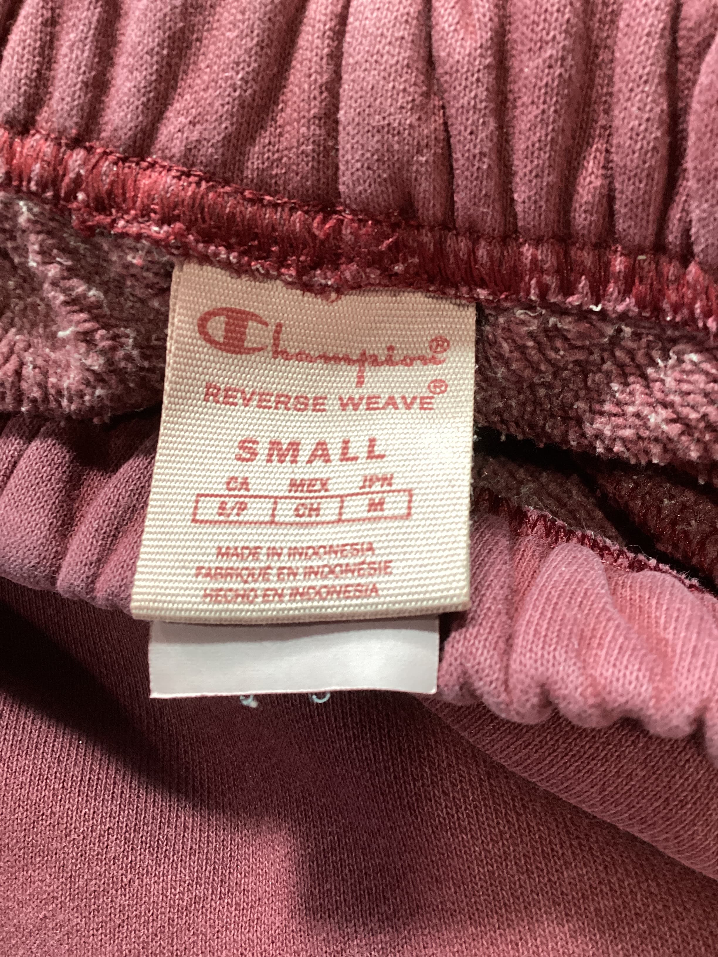 Champion X Danielle Guizio Reverse Weave Flare Sweatpants In Sun Dye Sepia Red - Image 3
