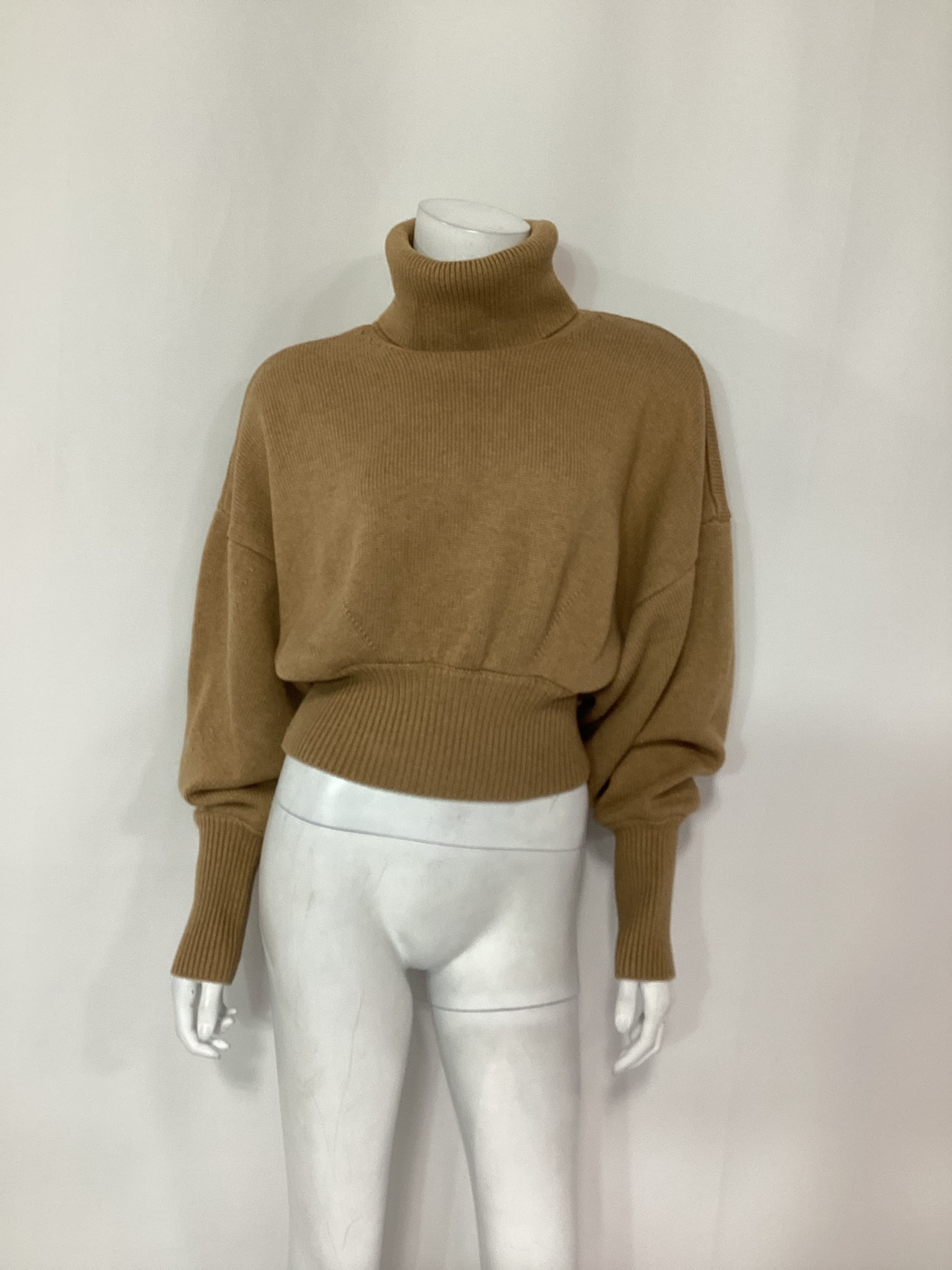 Jovany Turtleneck Sweater In Camel - Image 2