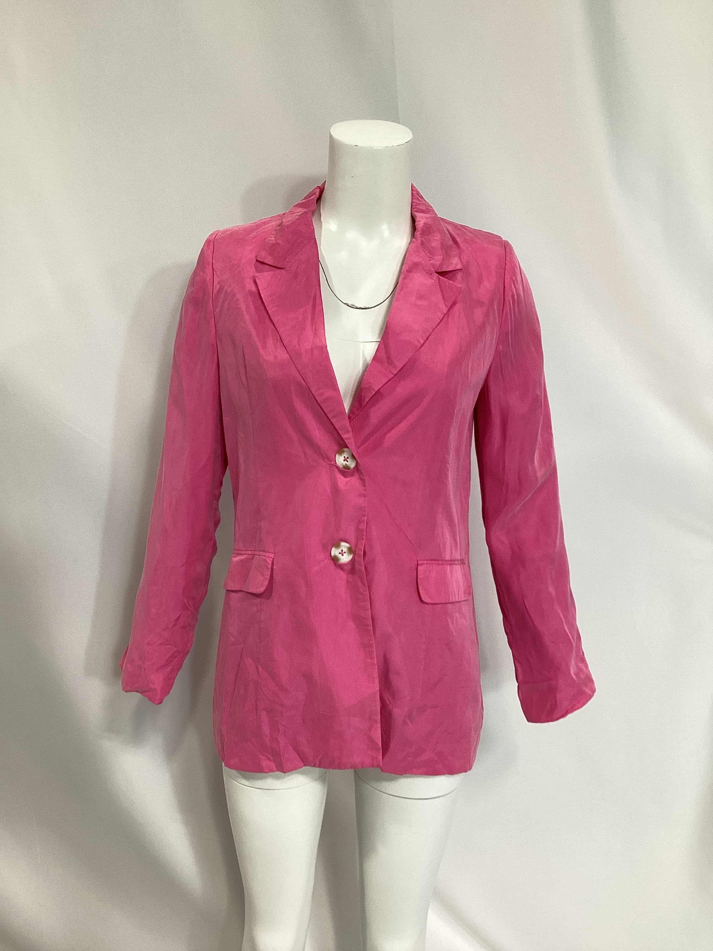 Lillian Curpo Blazer In Carnation - Image 3