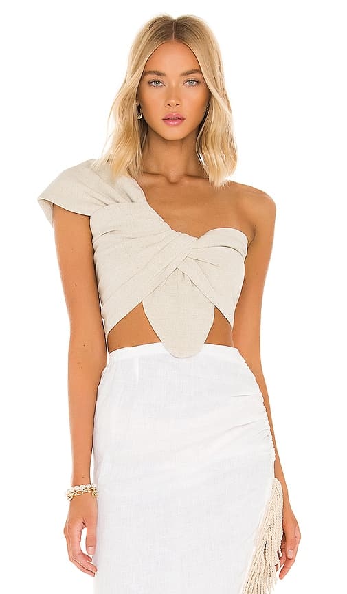 Sol Top In Oatmeal - Image 1