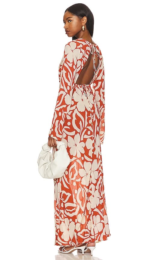 Shiva Maxi Dress In Pavito Floral - Image 1