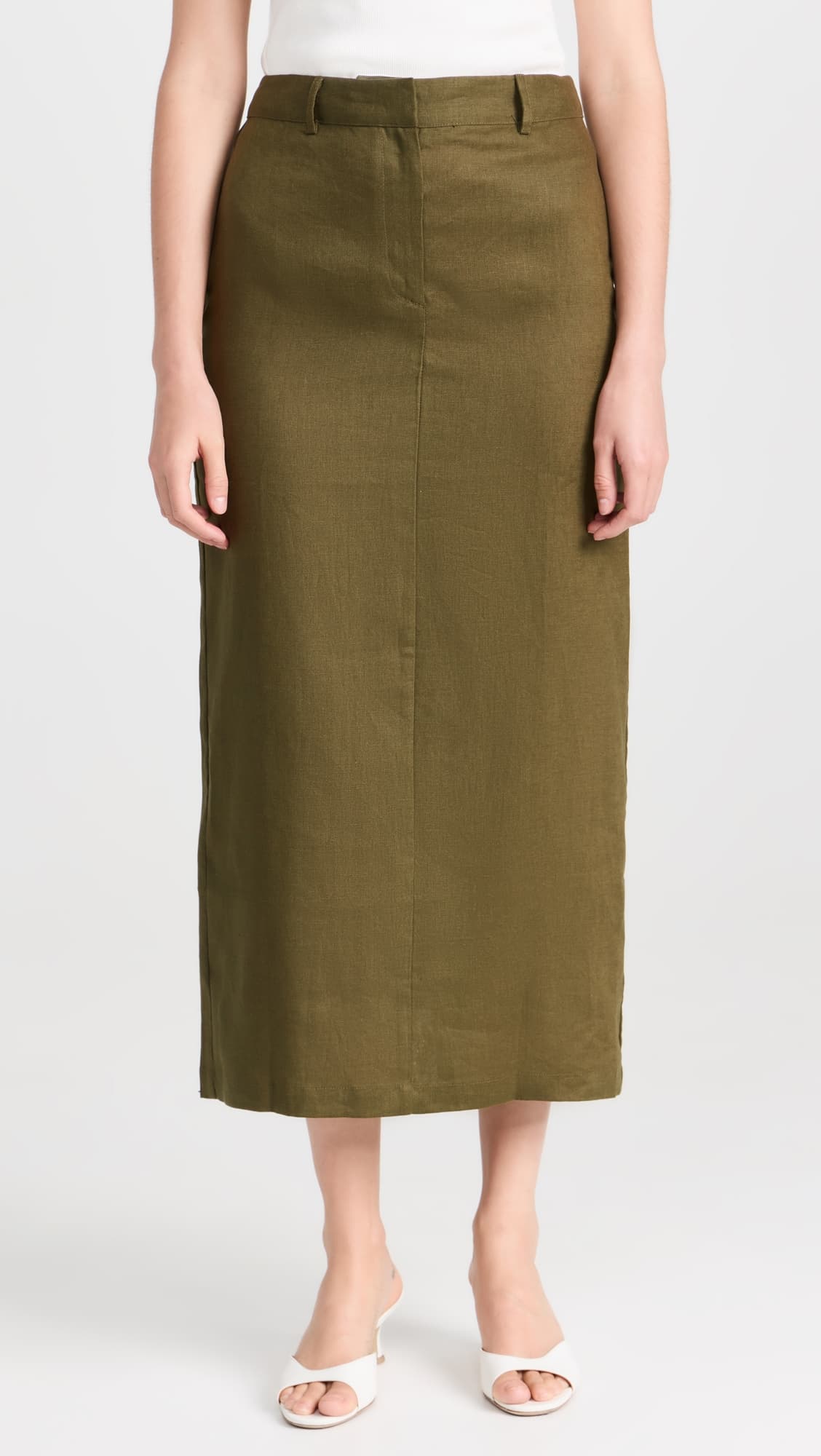 Gia Linen Skirt - Image 1