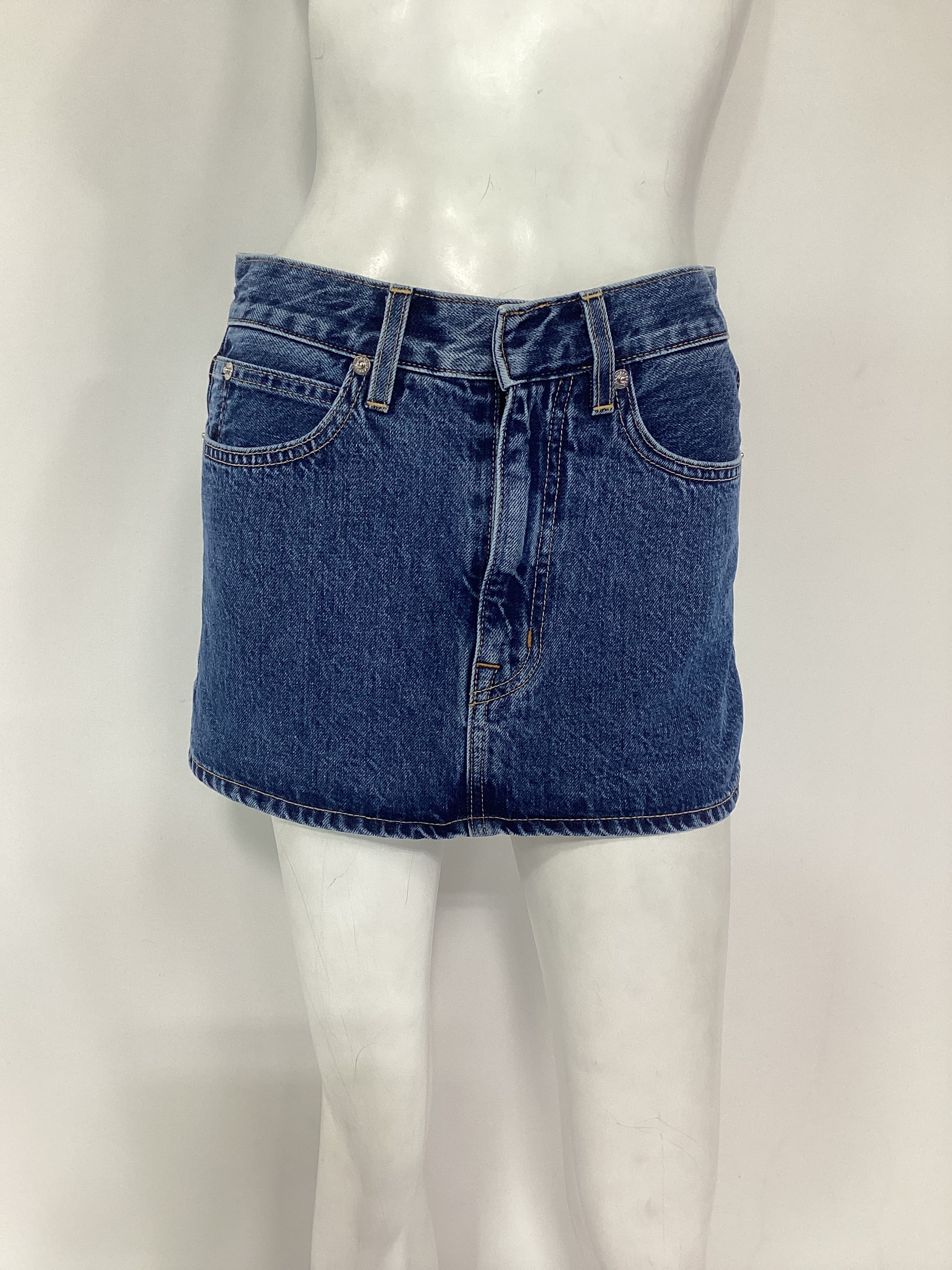Low Rise Micro Miniskirt - Image 2