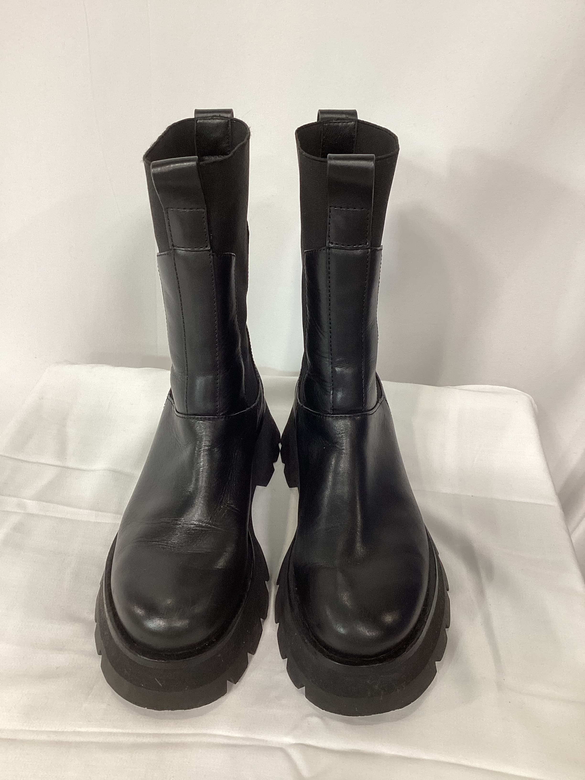 Kate Lug Sole Combat Boots - Image 3