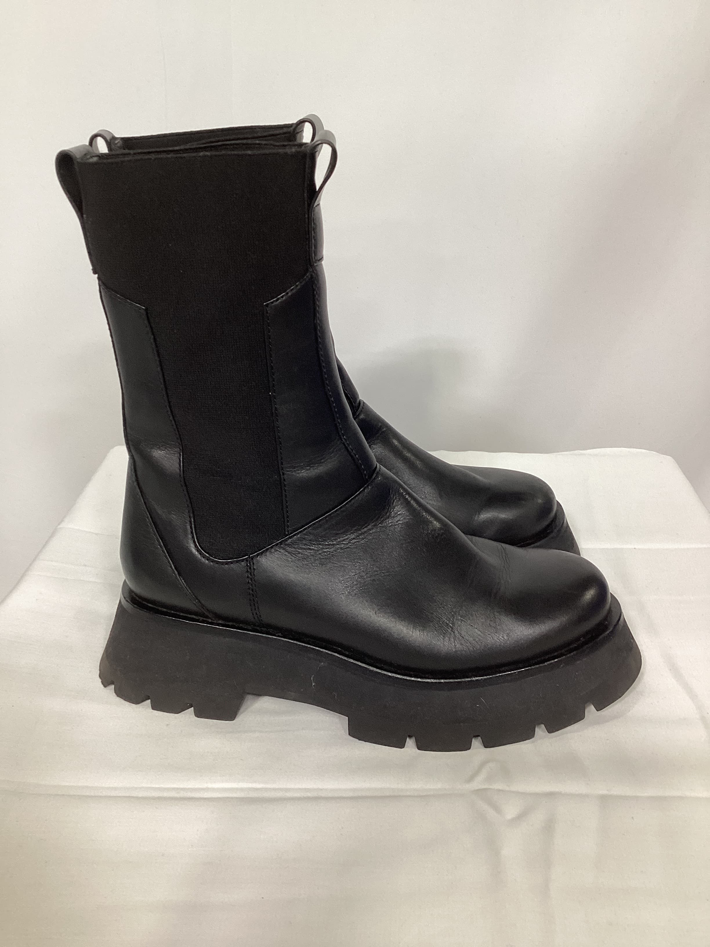 Kate Lug Sole Combat Boots - Image 4