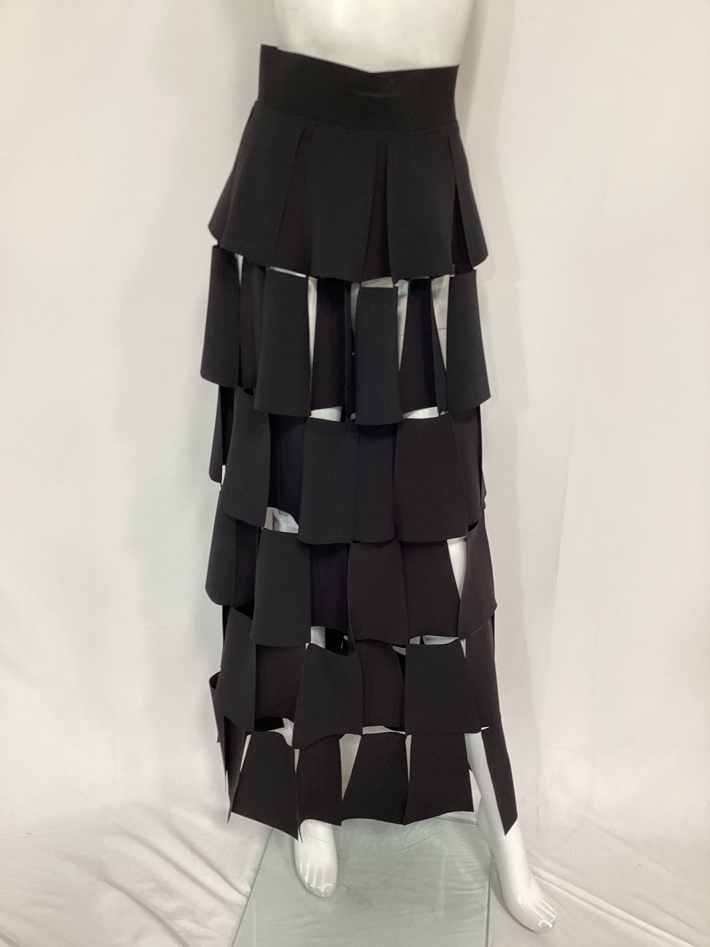 Cutout-Ruffle Maxi Skirt - Image 2