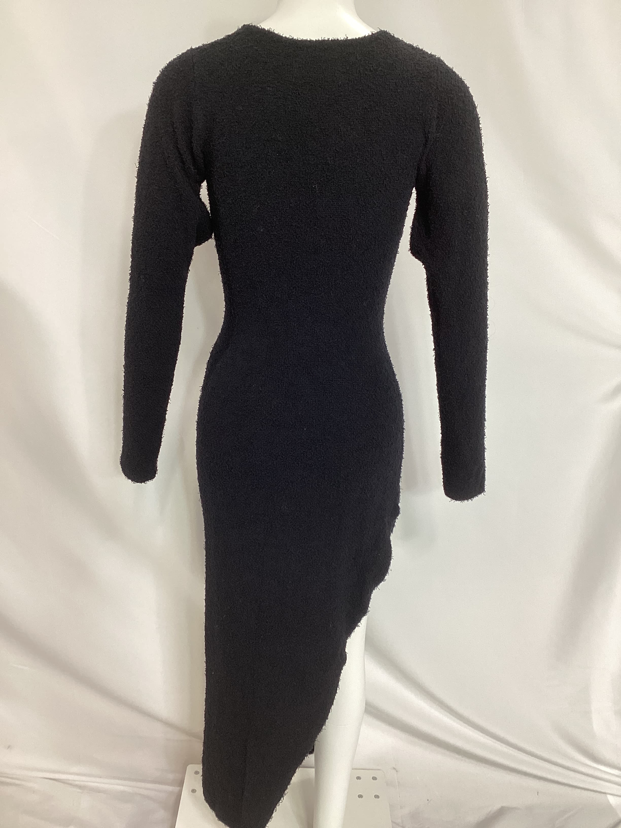 Atoir X Lara Worthington Open Shoulder Midi Dress In Black - Image 4