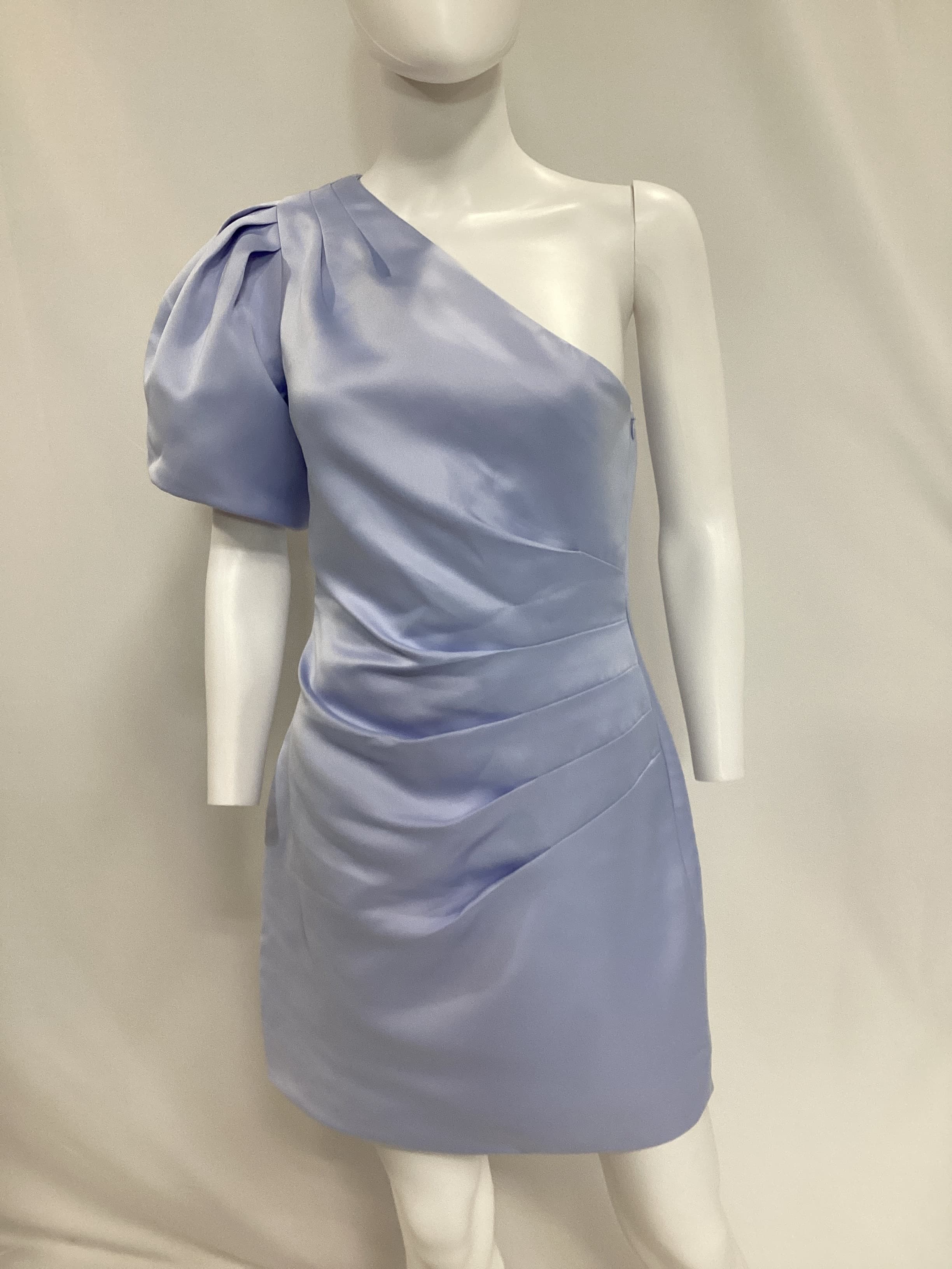 Waverly Dress In Lavender Grey - Image 2
