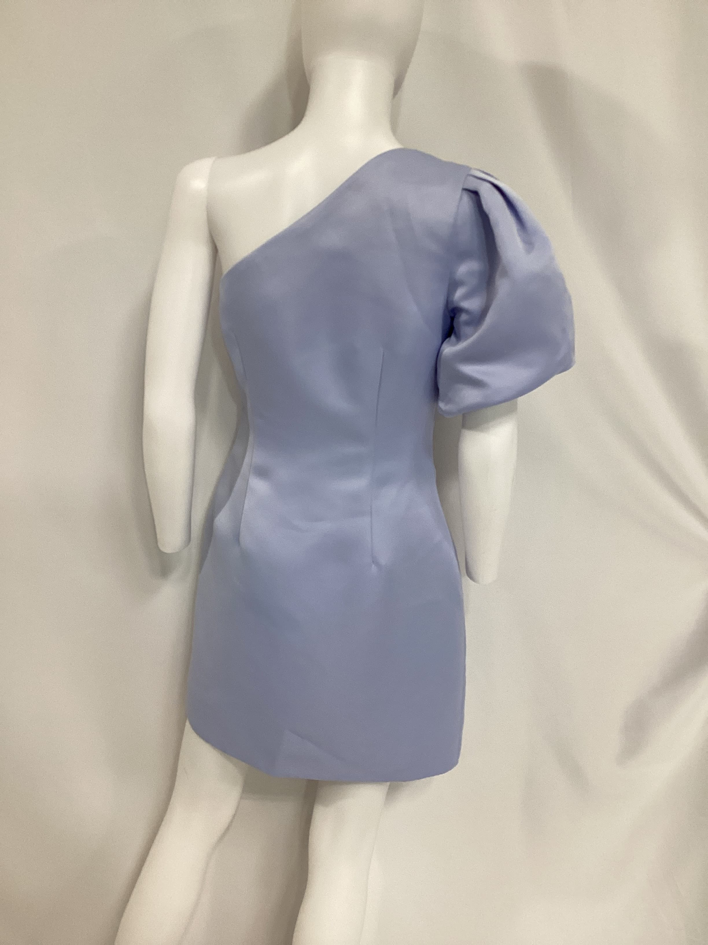 Waverly Dress In Lavender Grey - Image 3