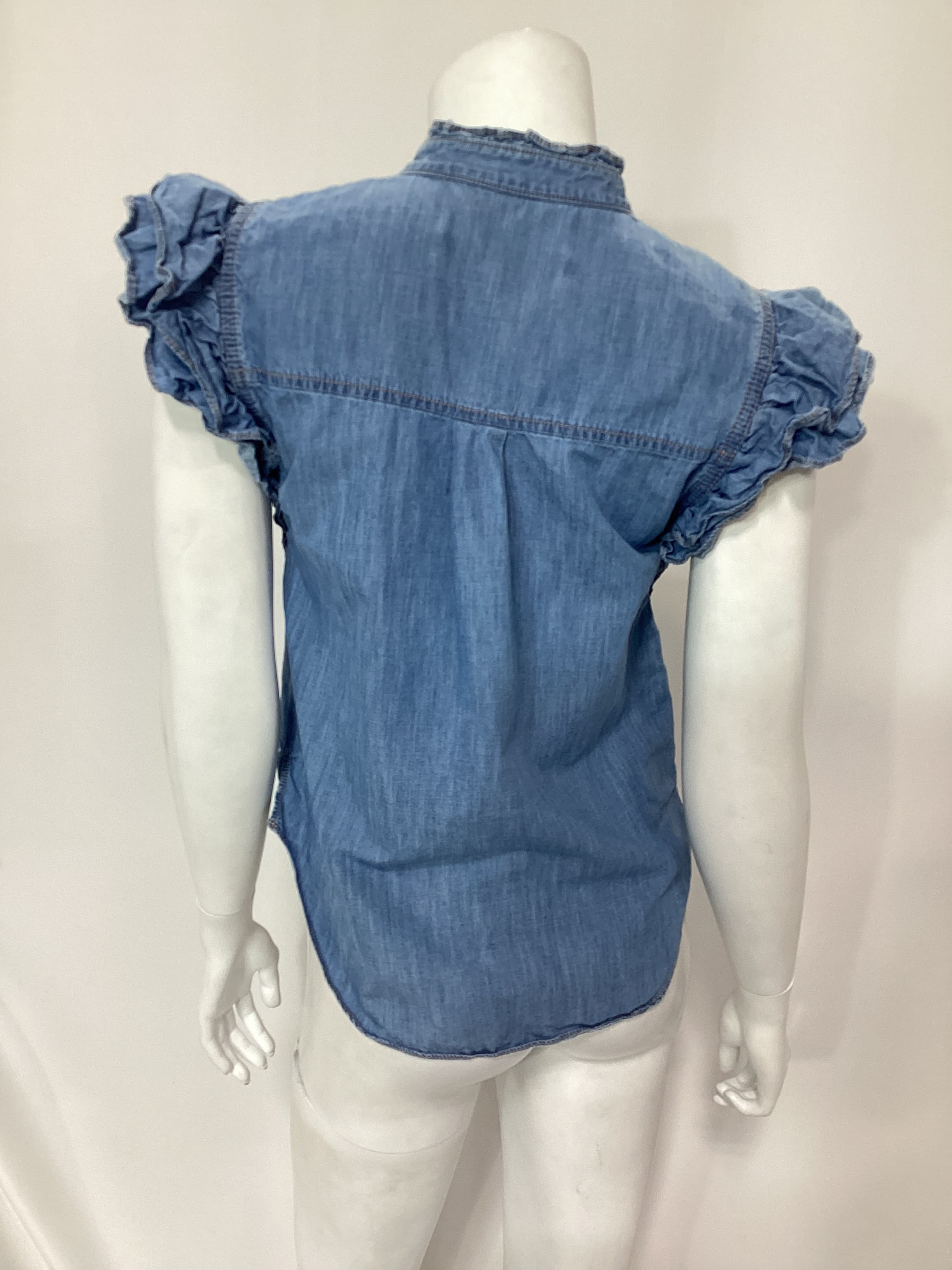 Tenille Ruffled-Sleeve Shirt - Image 2