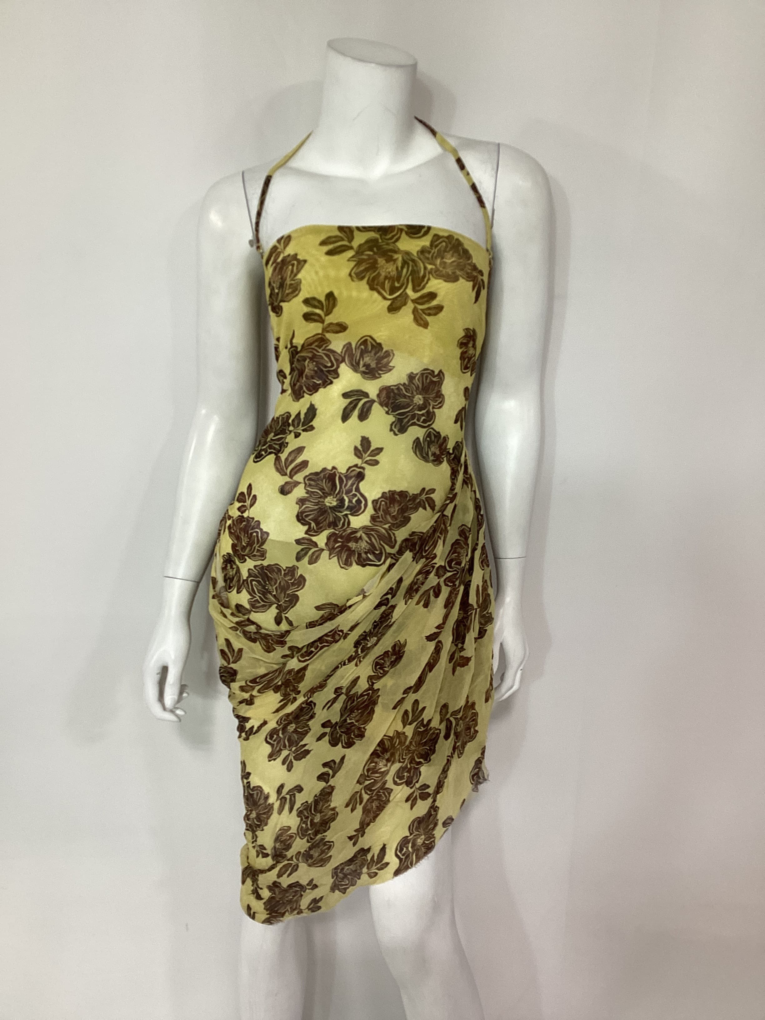 Malibu Bay Draped Mini Dress - Image 2