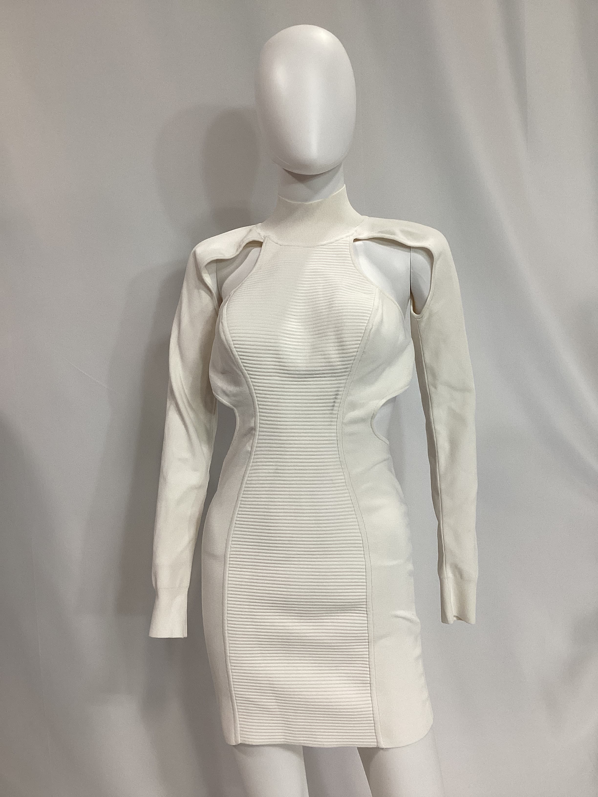 Ottoman Cutout Mini Dress - Image 2