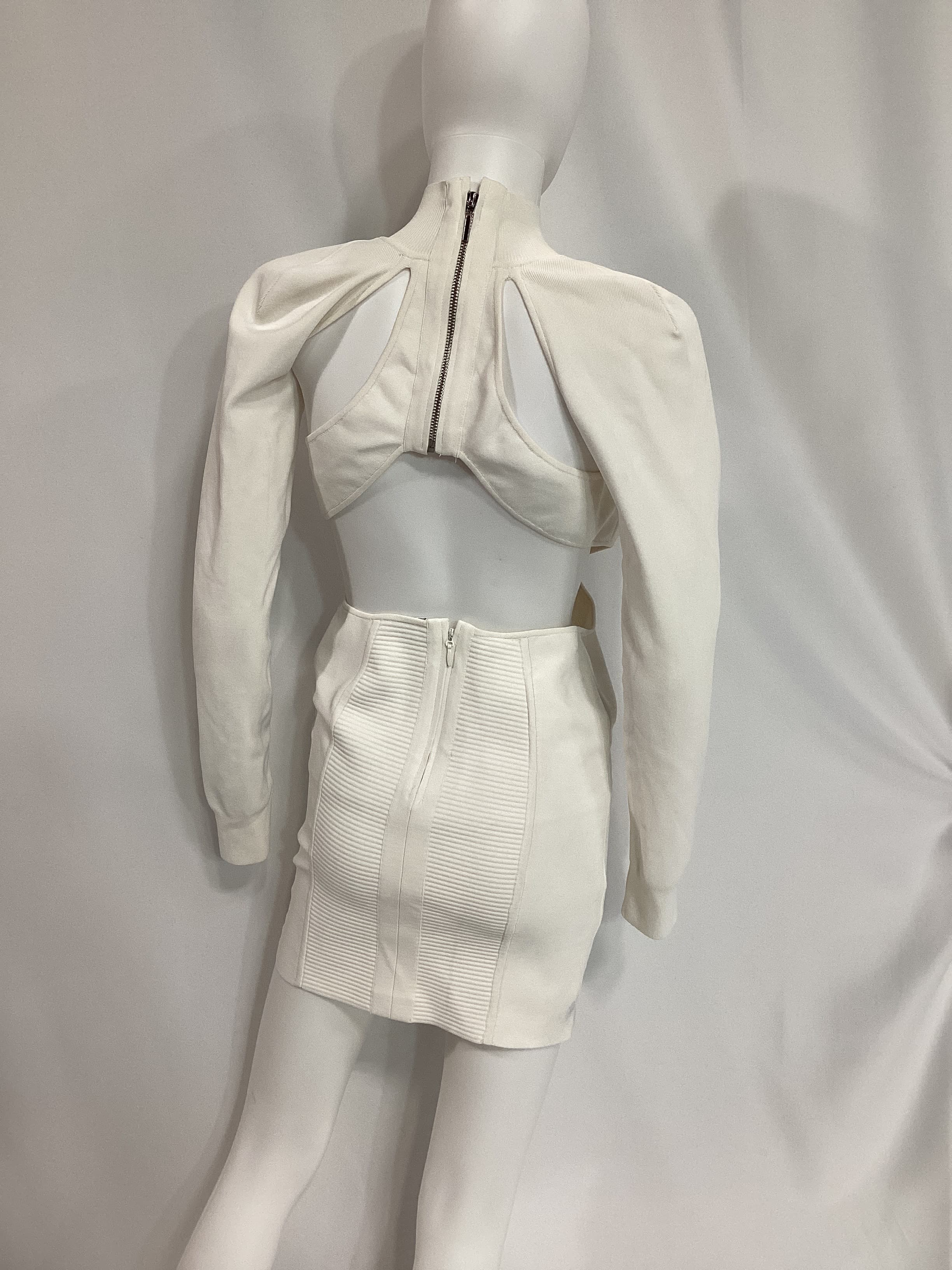Ottoman Cutout Mini Dress - Image 3