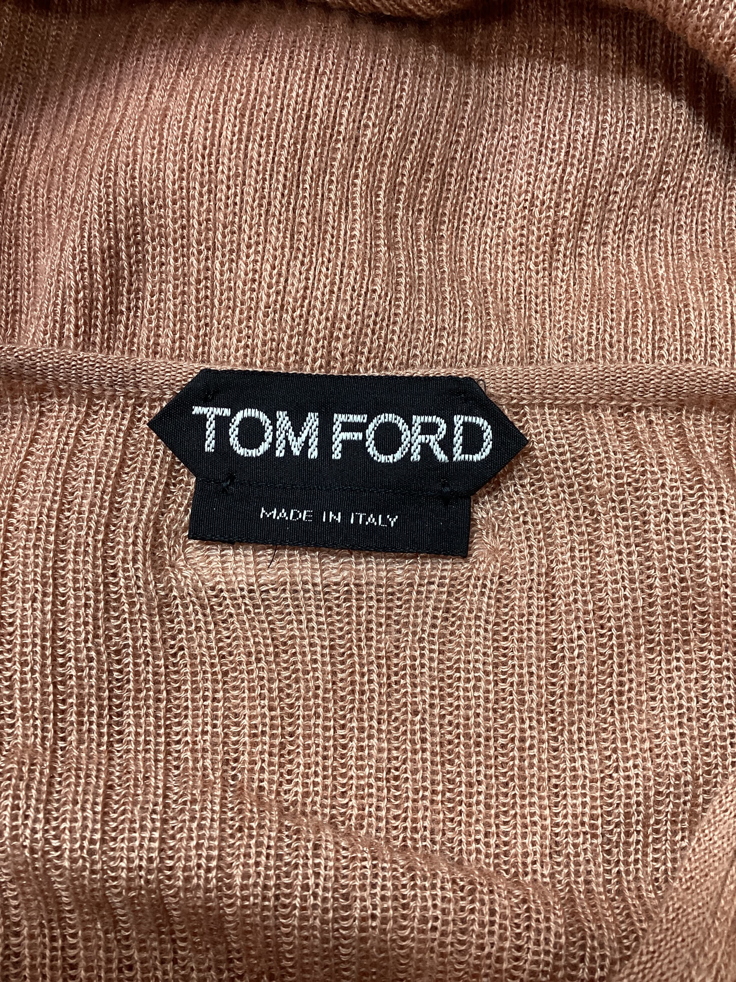 Cashmere Silk Rib Crewneck Top - Image 4
