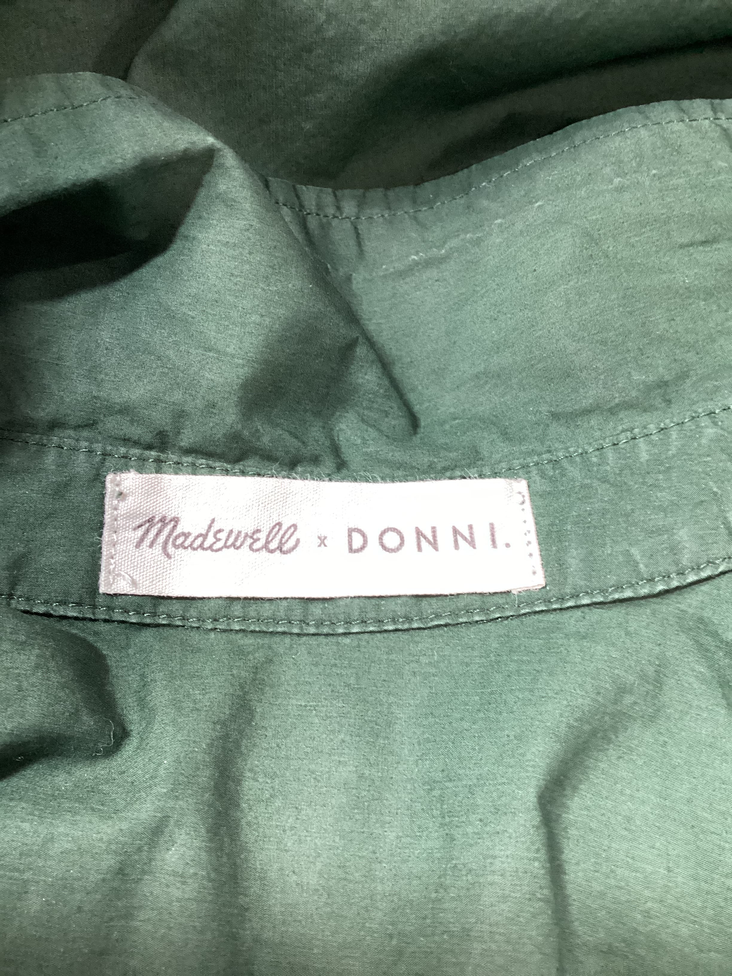 Madewell X Donni Poplin Button-Down Shirt - Image 2