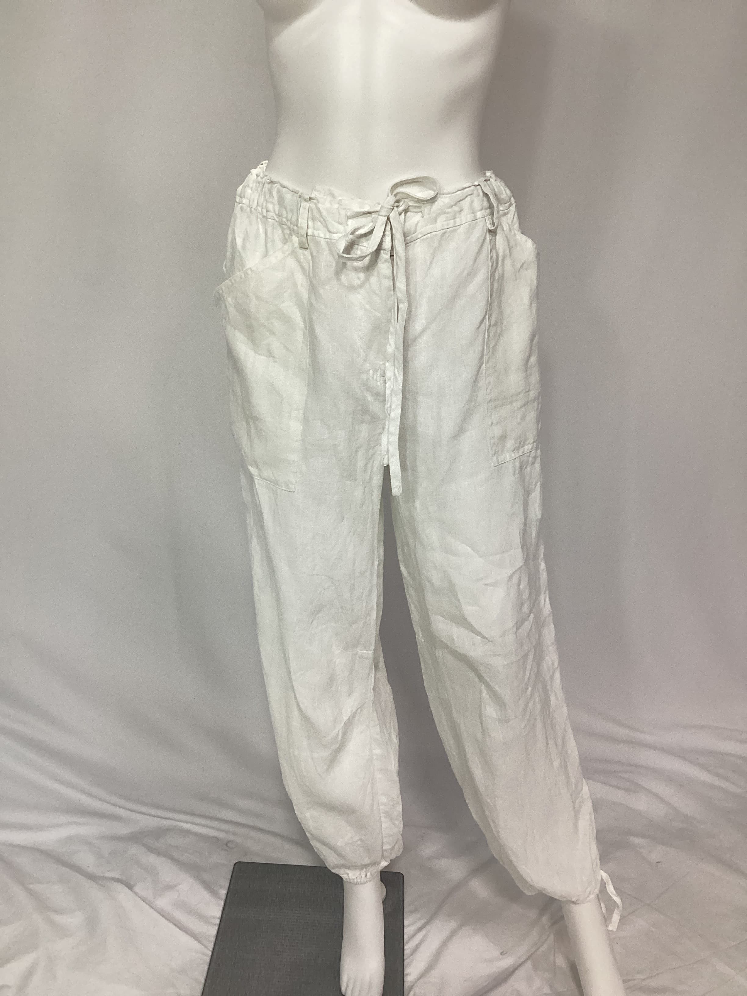 Geriba Linen Tapered Pants - Image 3