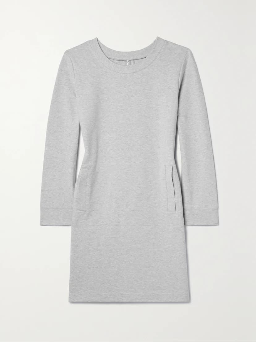 Cotton-Blend Jersey Mini Dress - Image 1